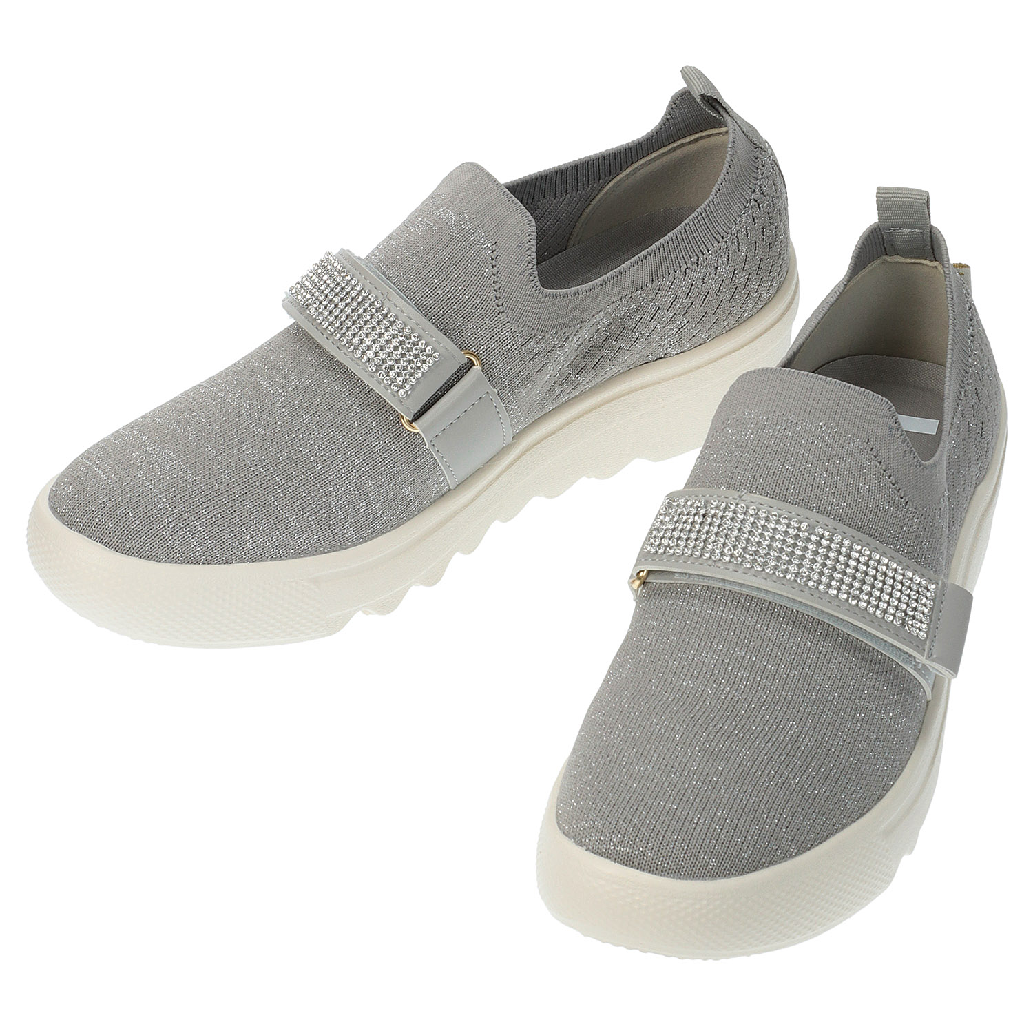 Kitson ラメベルトスニーカー 1113 - 画像2