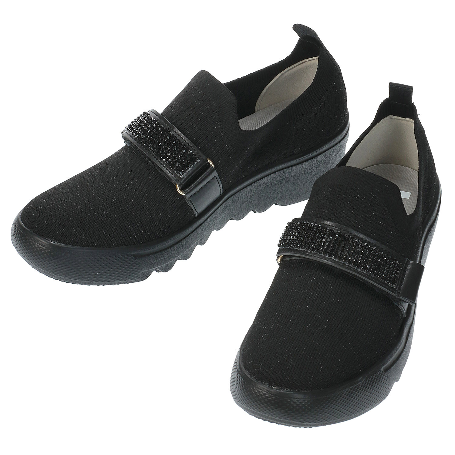 Kitson ラメベルトスニーカー 1113 - 画像3