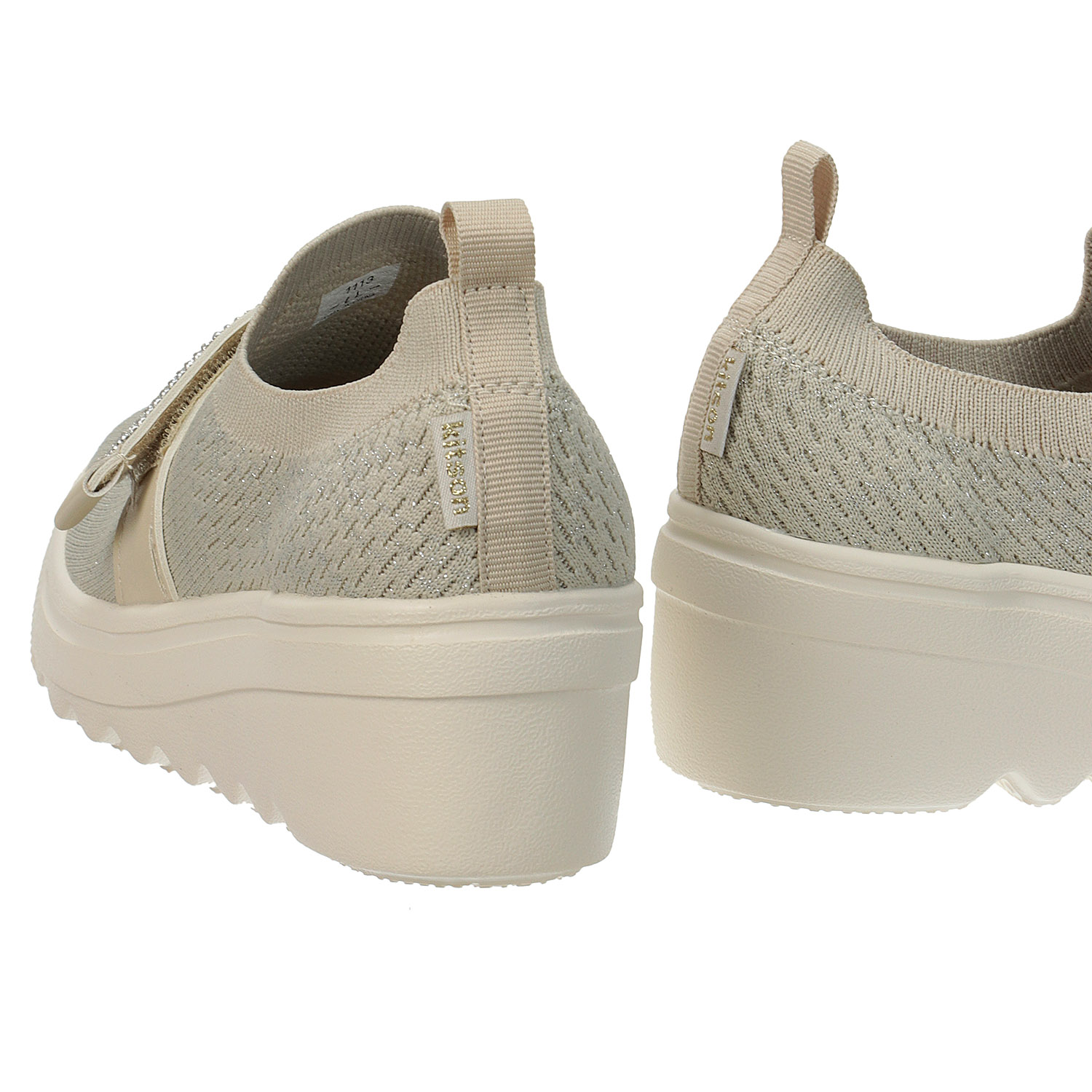 Kitson ラメベルトスニーカー 1113 - 画像6