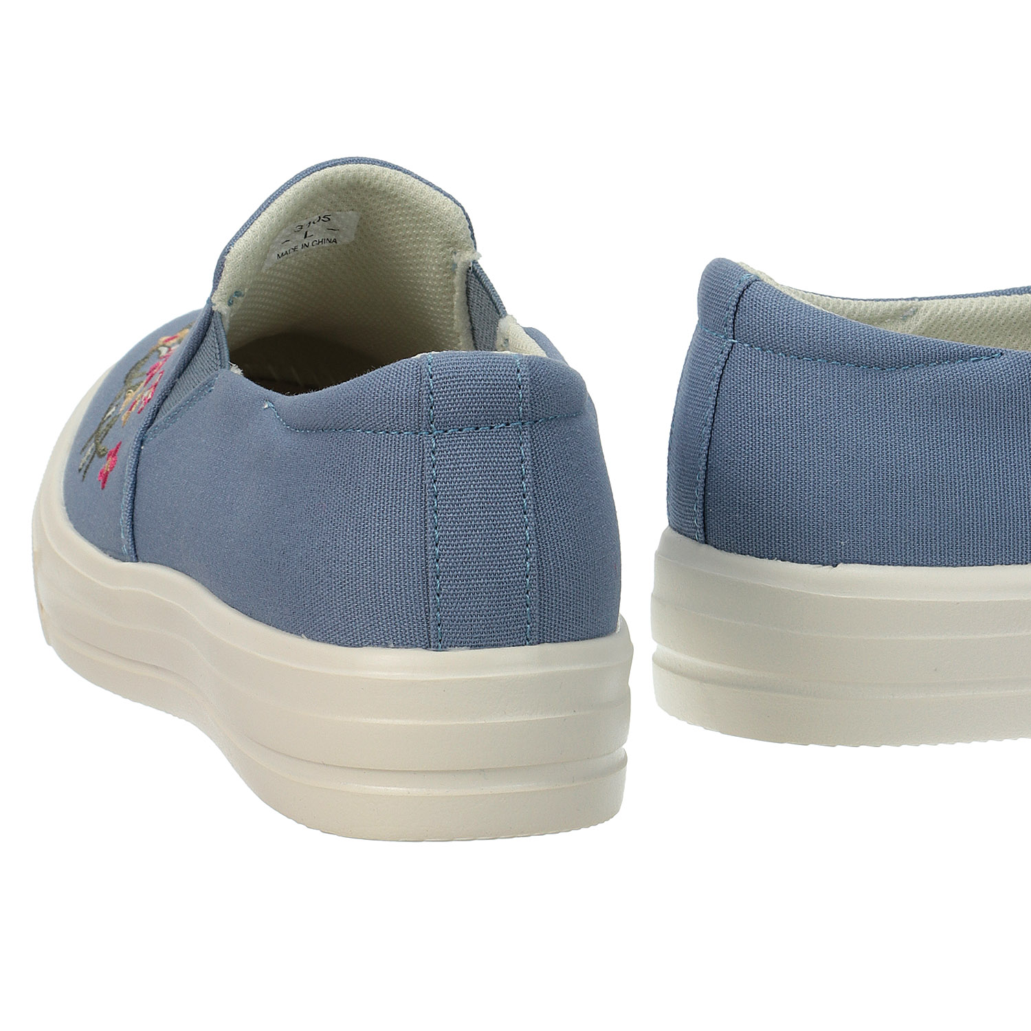 onni ELAMA フラワー刺繍スリッポン 3105 - 画像5