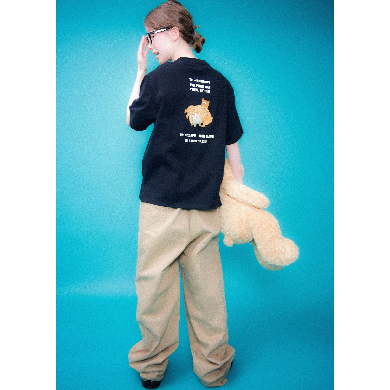 【3／26まで予約受付中】HUMAROUS  PUGFFLE CHICKEN Tee - 画像8