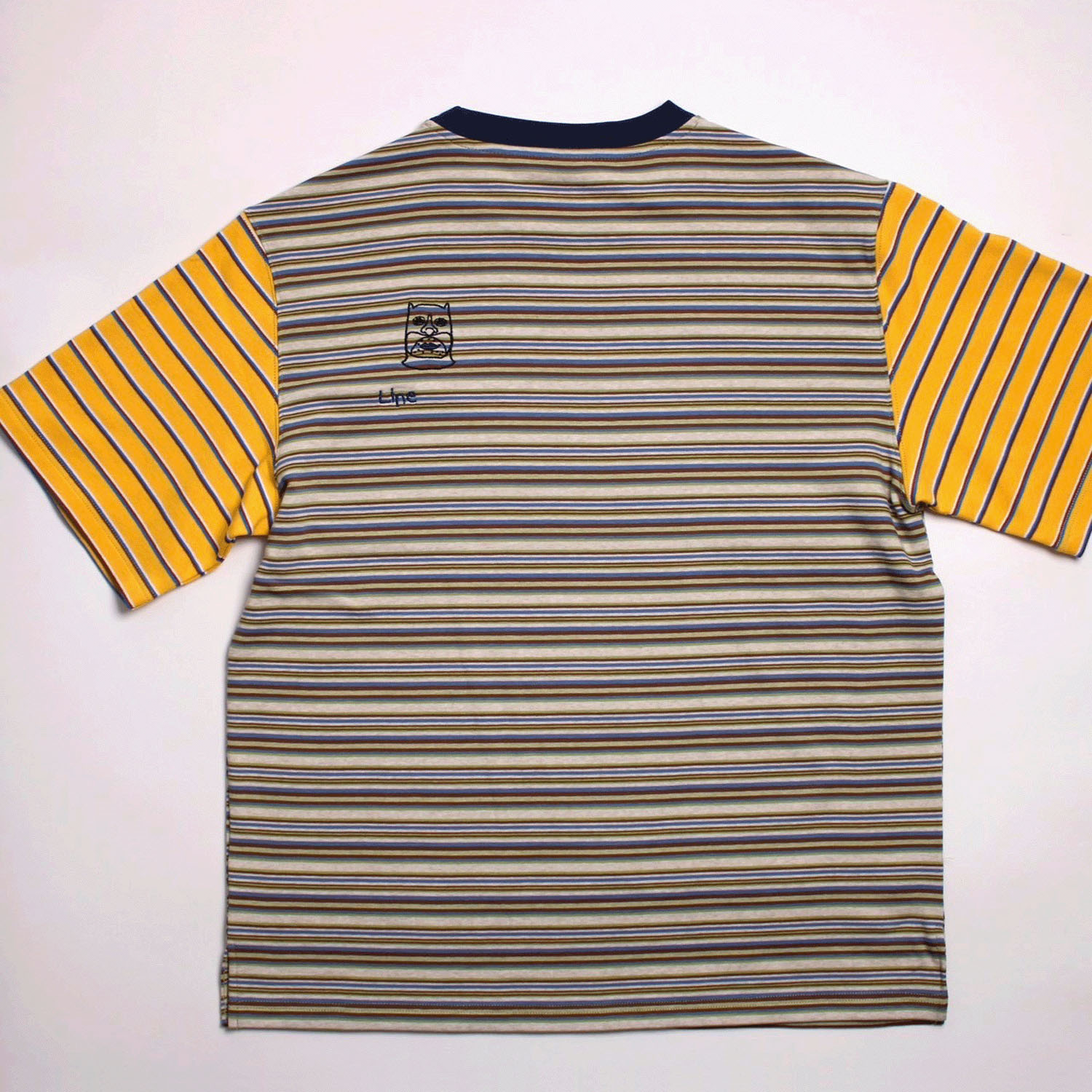【12／17まで予約受付中】HUMAROUS  Fine Line Border Tee - 画像5