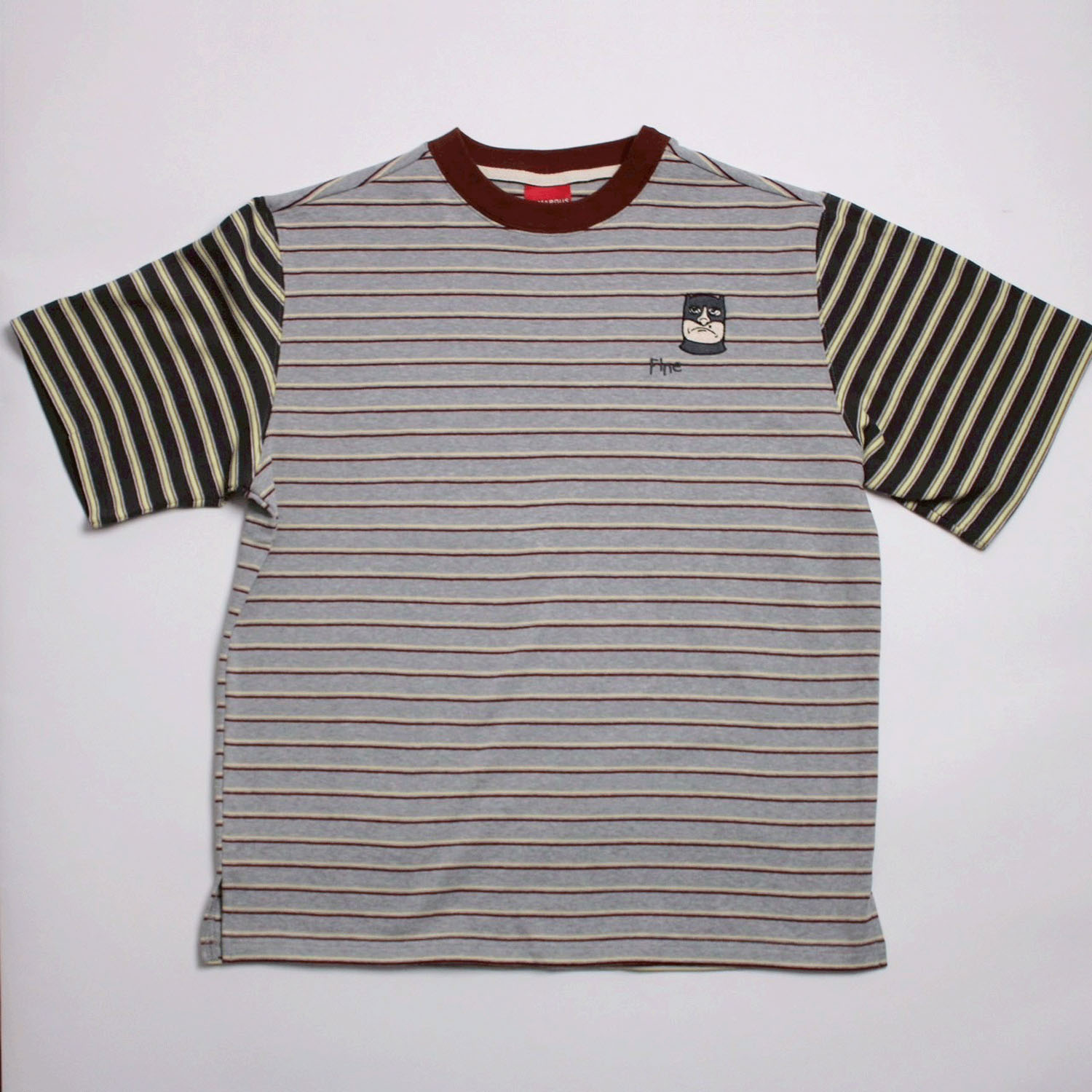 【12／17まで予約受付中】HUMAROUS  Fine Line Border Tee - 画像1