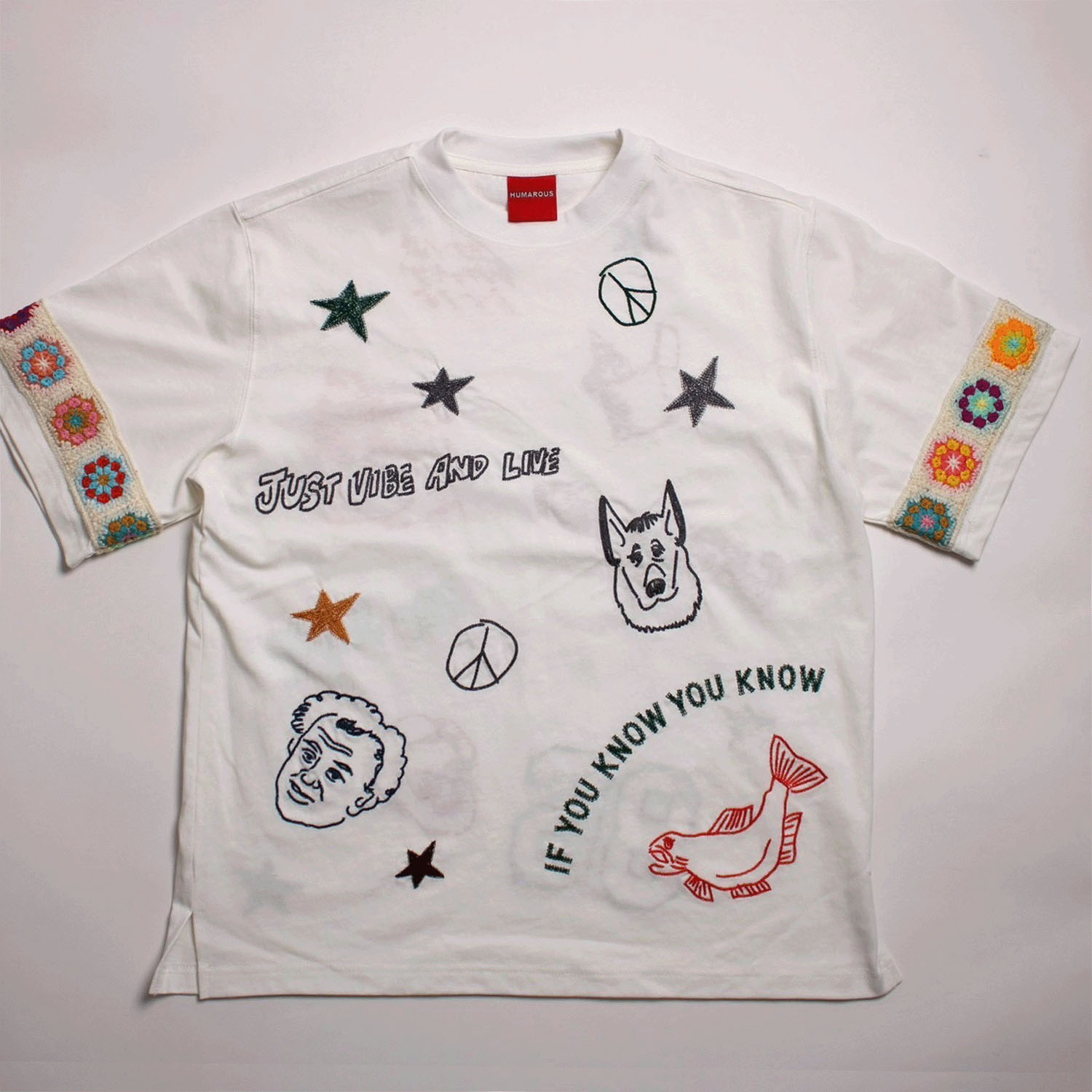 HUMAROUS Fun！Fun！ Crochet Tee - 画像3