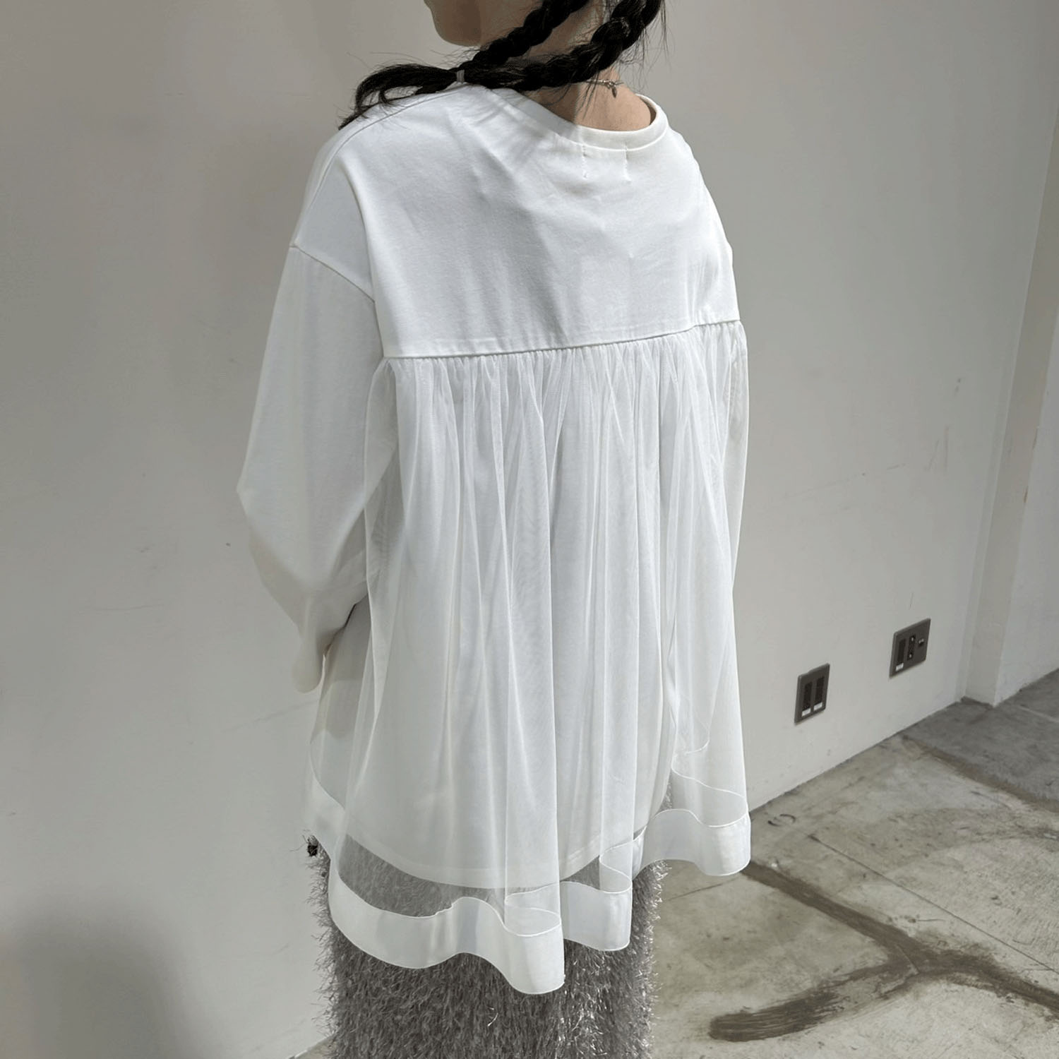 HERENCIA バックチュールプルオーバー - 画像7