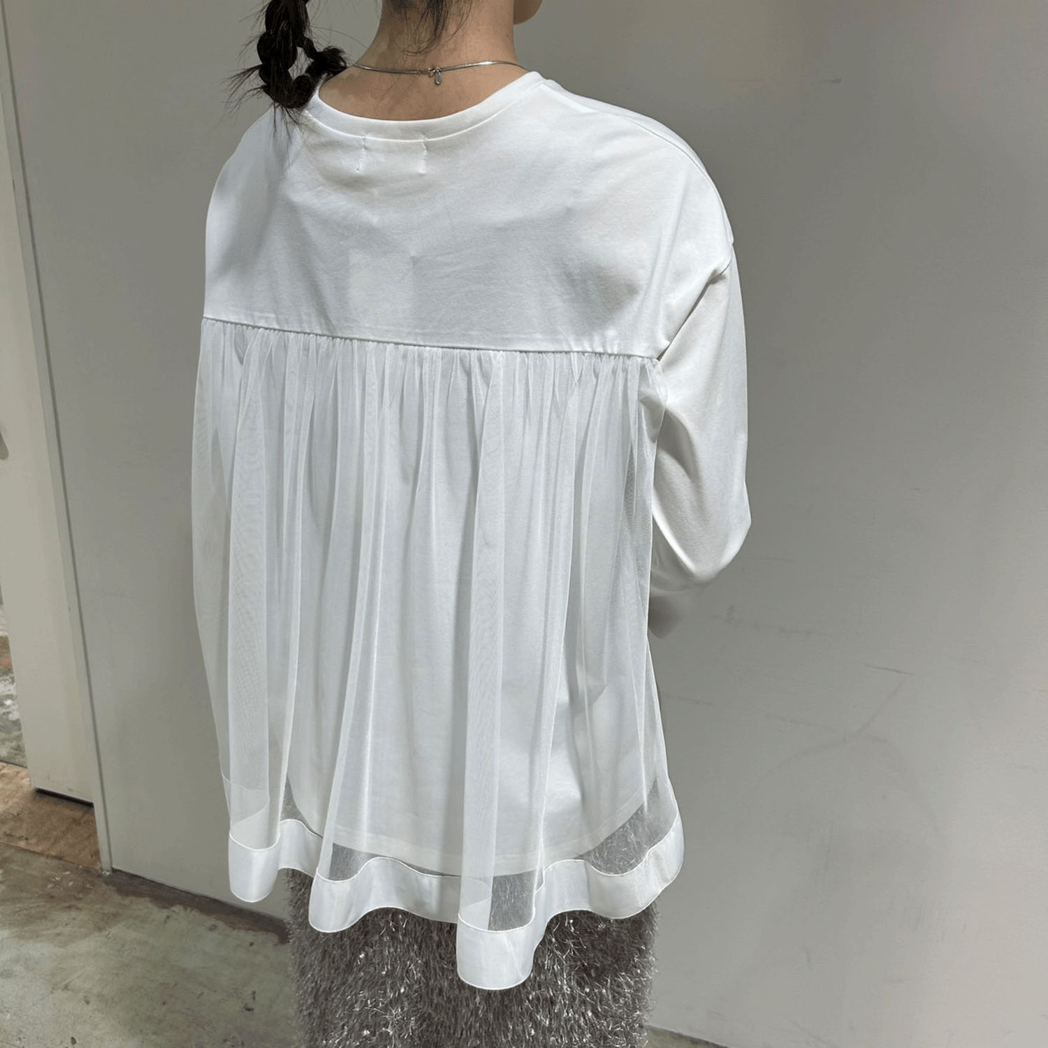 HERENCIA バックチュールプルオーバー - 画像9