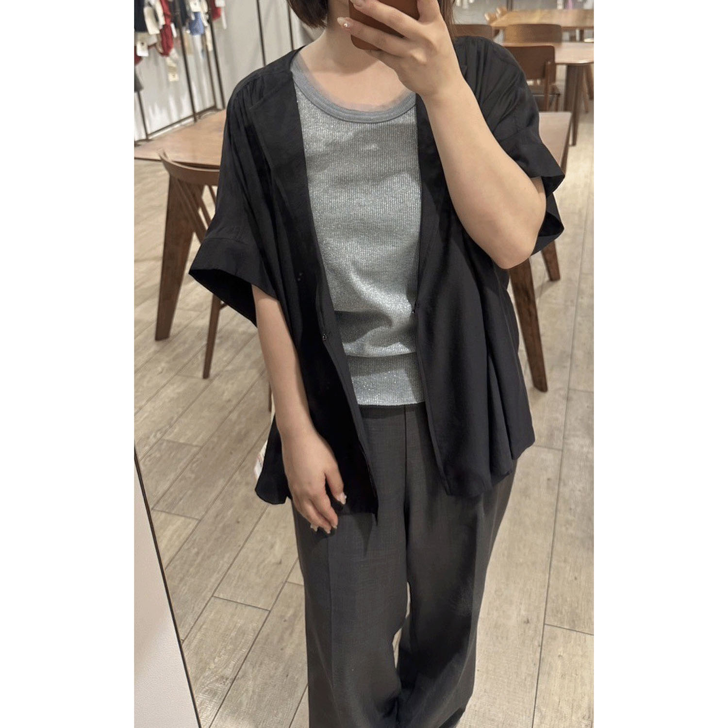 SEADRAKE ラメリブタンクトップ - 画像4