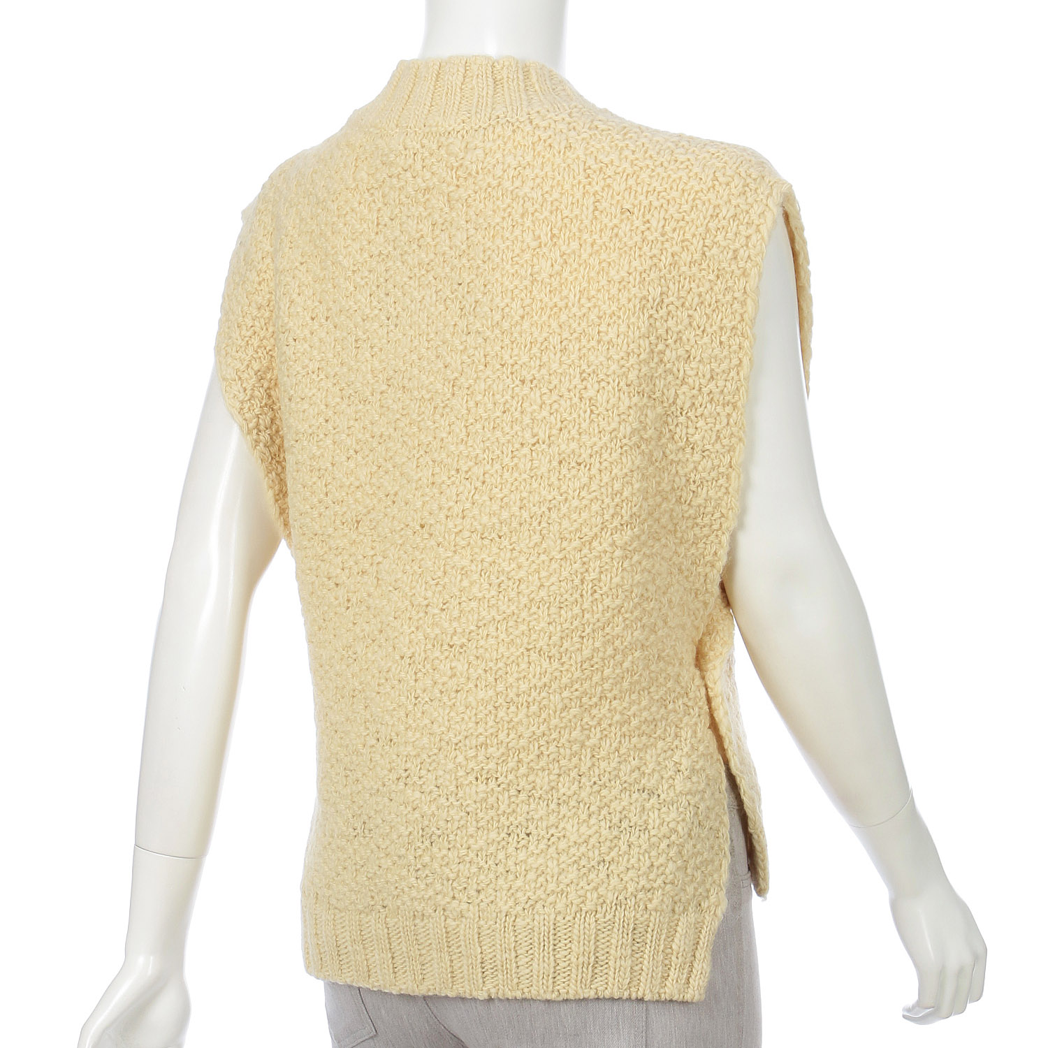 【Insta live】EMMACULATE Vネックショートベスト - 画像3