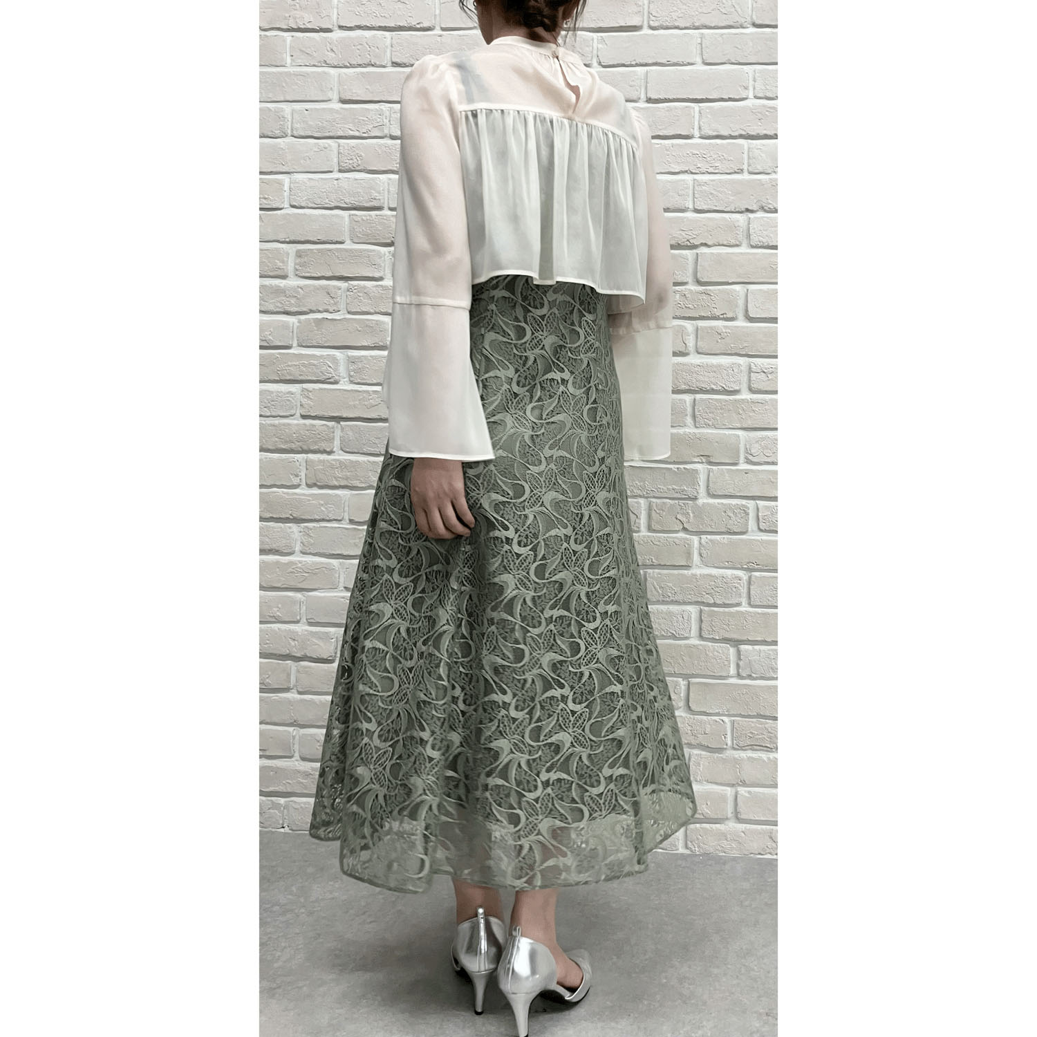 Replete ブラウス×ワンピース2点セット - 画像7