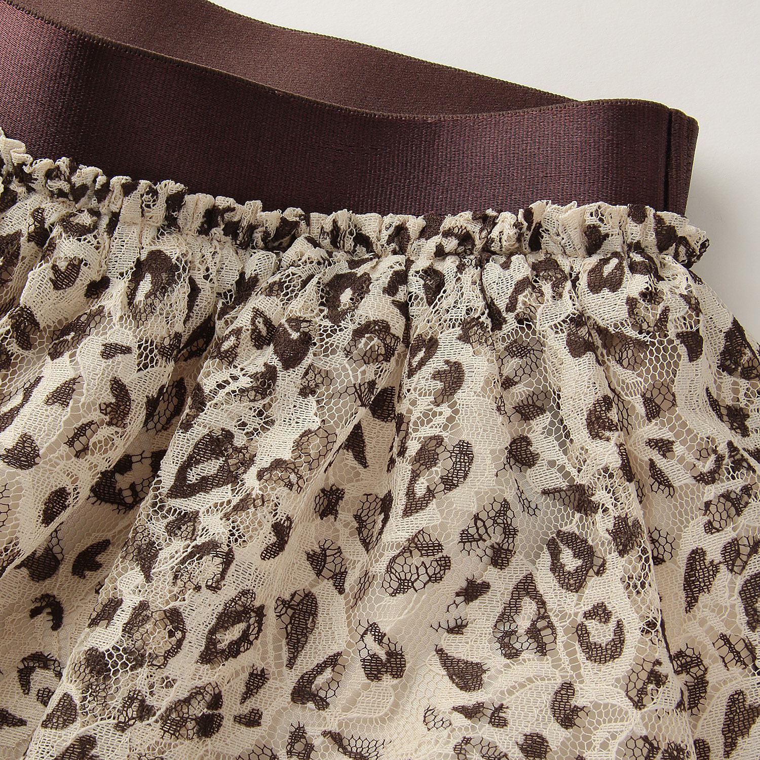 SEADRAKE ラッセルレースレオパードスカート - 画像10