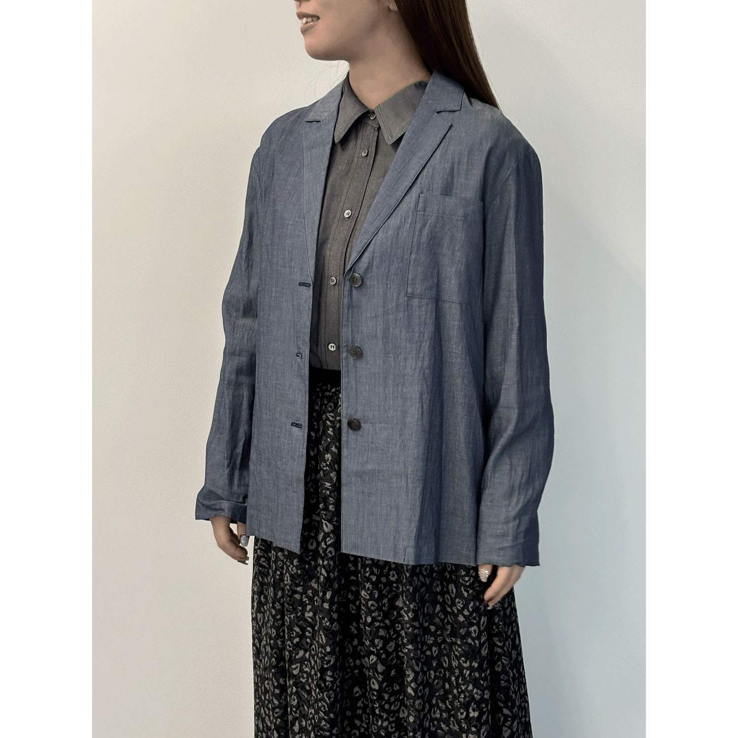 SEADRAKE シアーデニムジャケット - 画像2