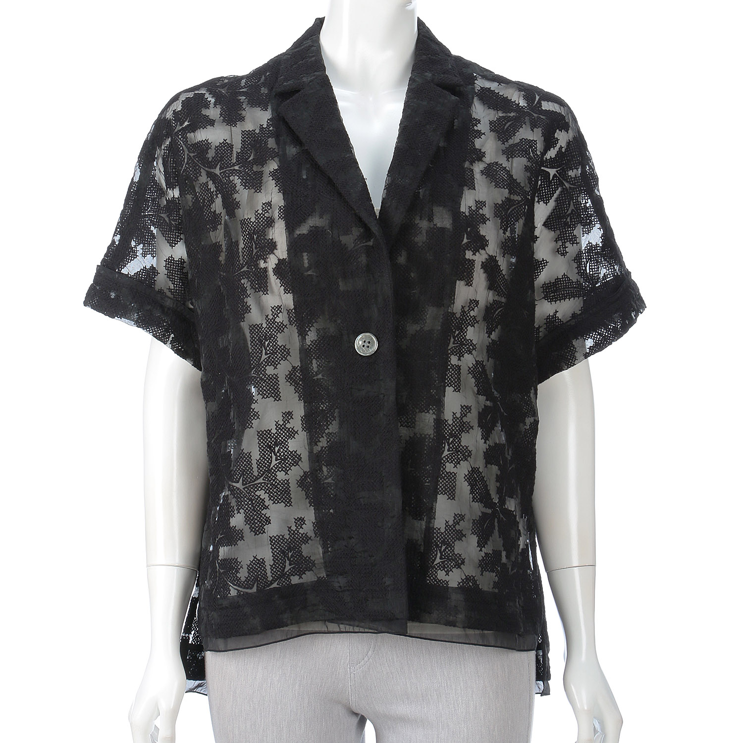 SEADRAKE クロスステッチ刺繍ジャケット - 画像2