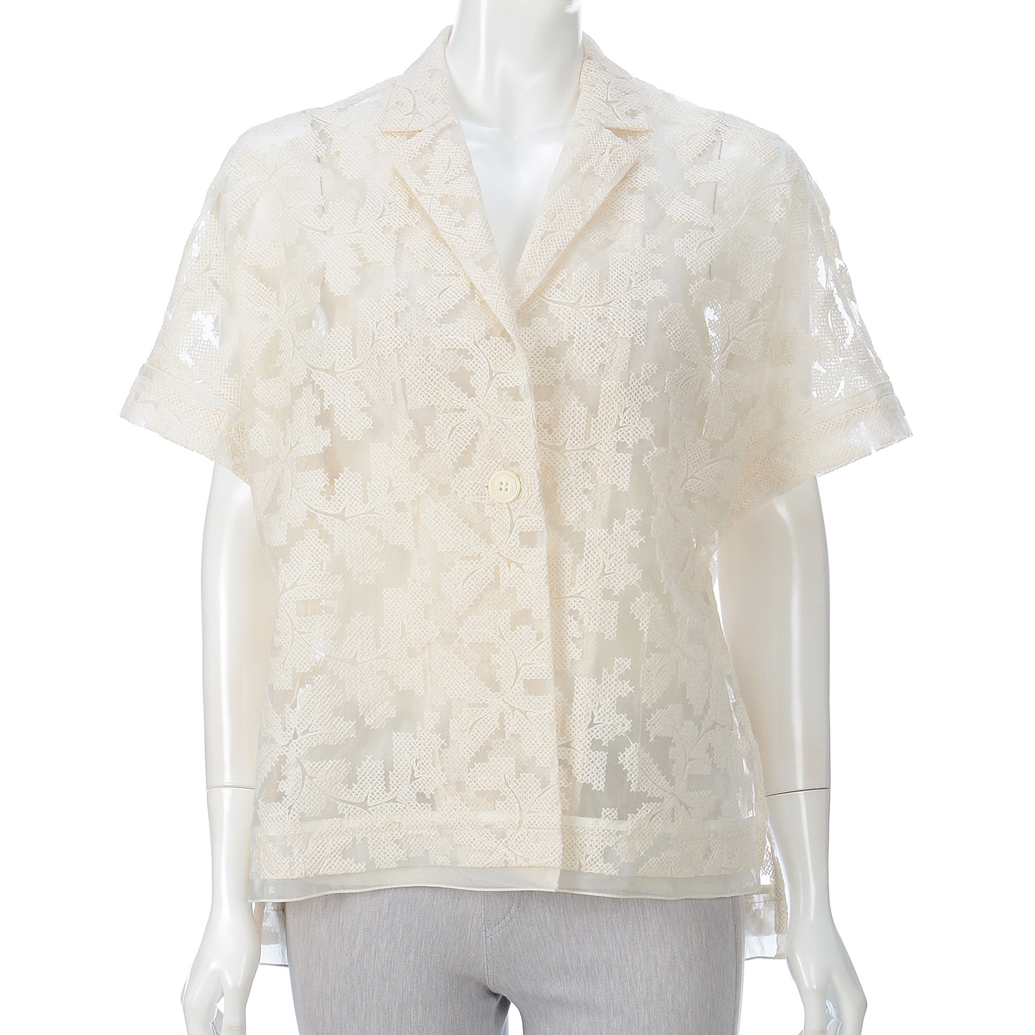 SEADRAKE クロスステッチ刺繍ジャケット - 画像1