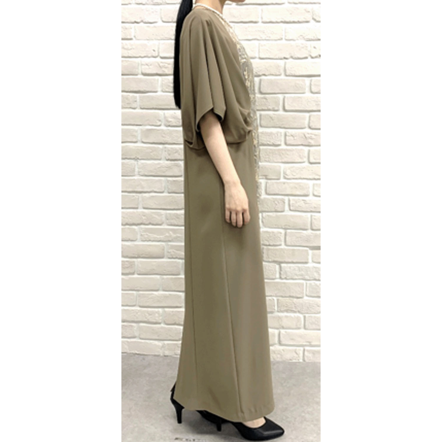 Replete 刺繍レースワンピース - 画像4