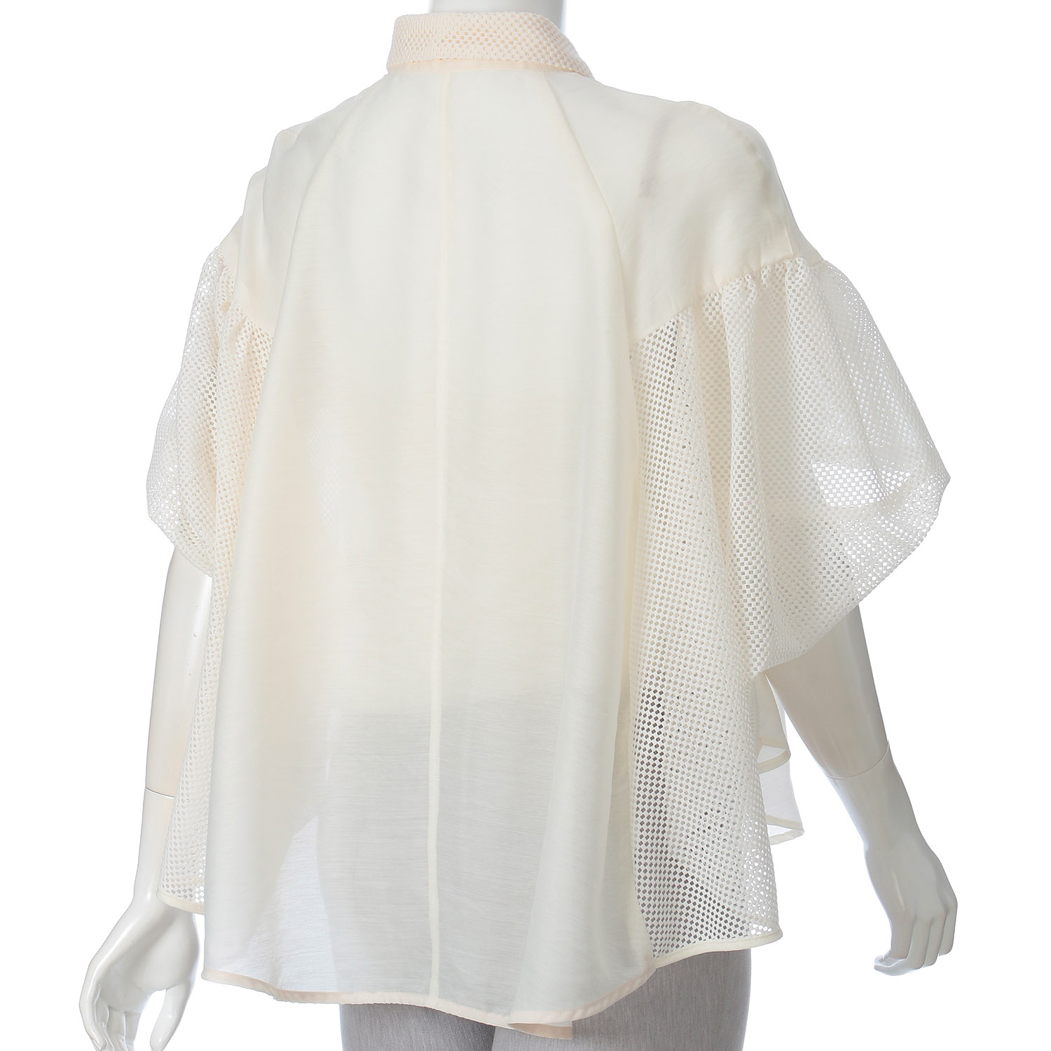 ハルズアミ カスケードフレアスリーブシャツ - 画像5