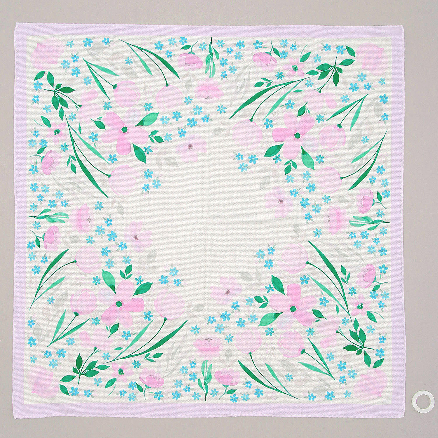 ひんやりスカーフ ウォーターフラワー柄 - 画像2