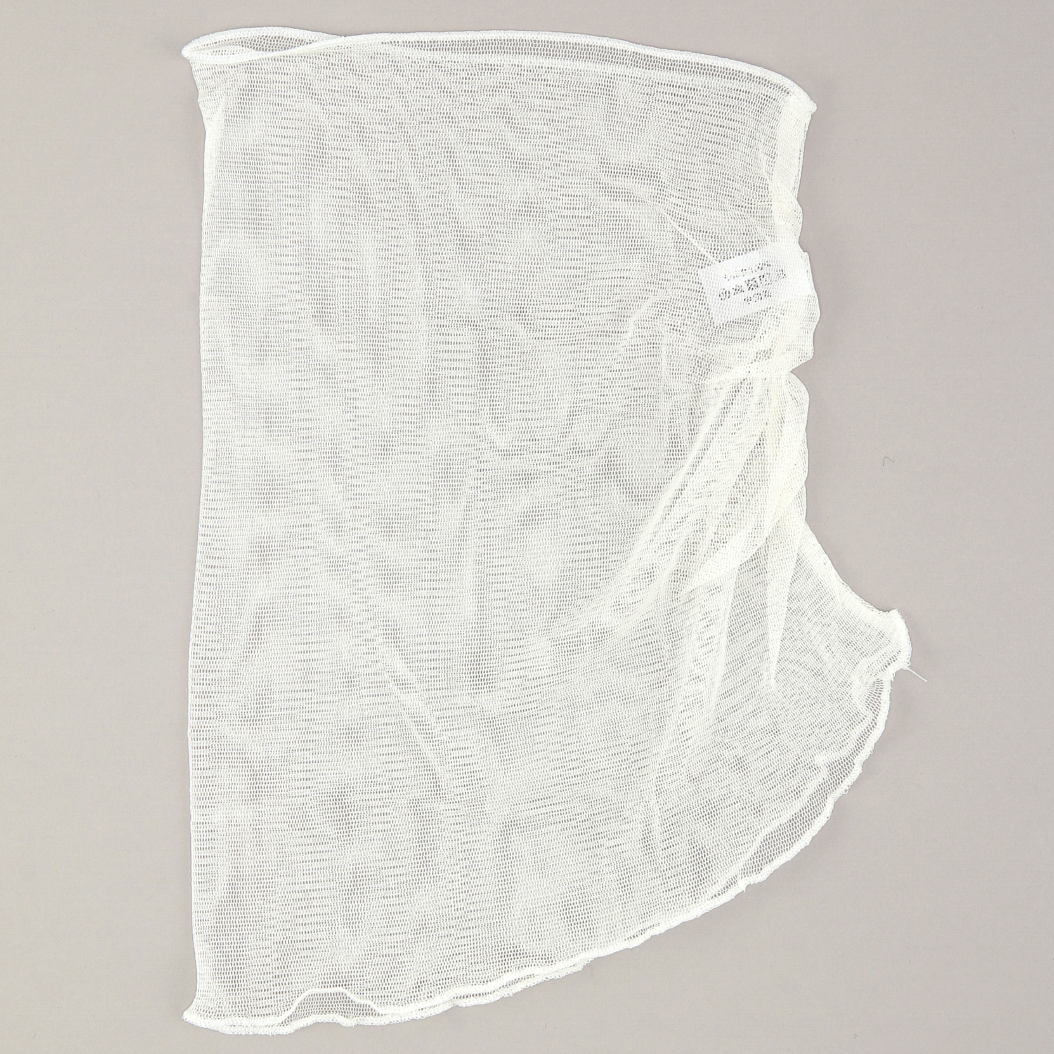 絹・ネックカバー無地 - 画像2