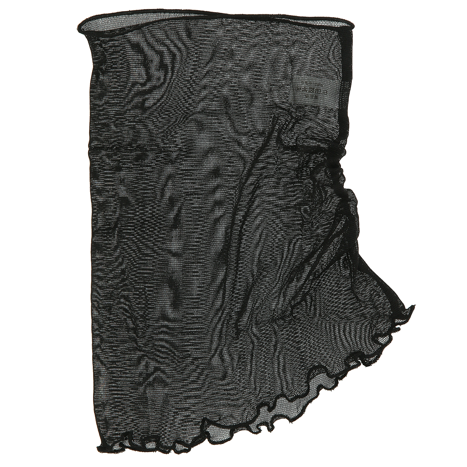 絹・ネックカバー無地 - 画像4