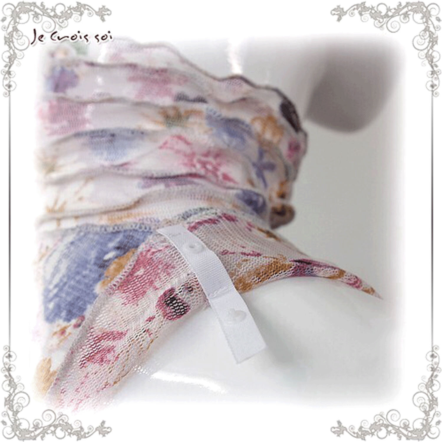 【ホワイト終了】絹ネックカバーロング - 画像2