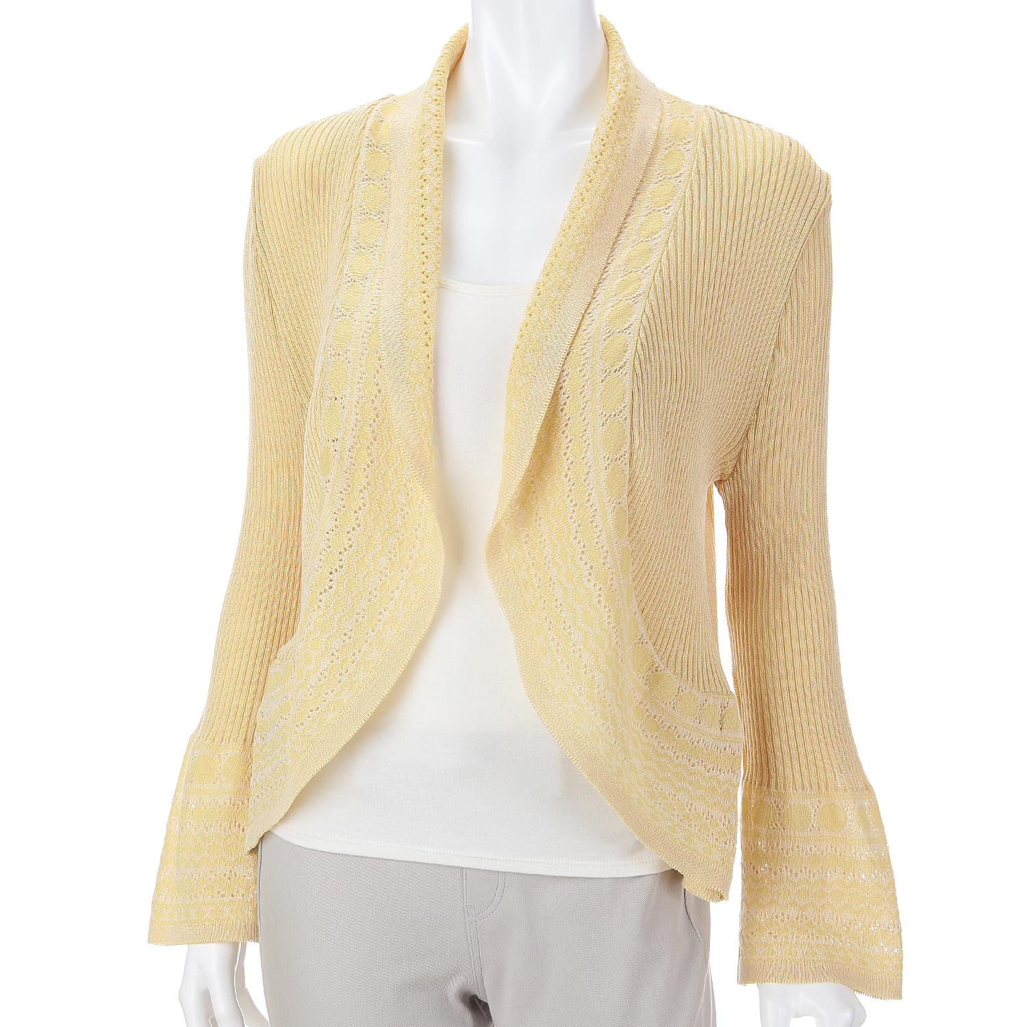 透かし柄ボレロ - 画像7