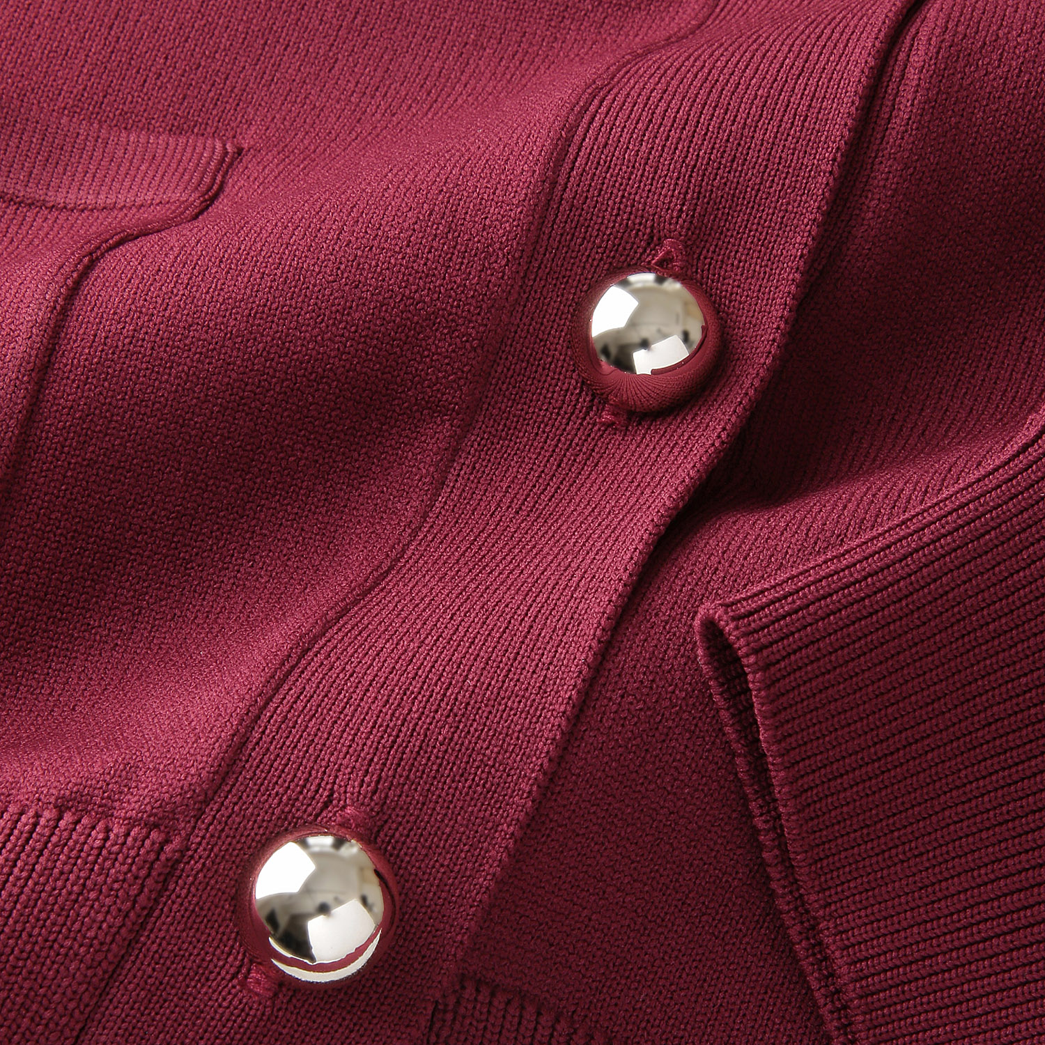 スポンジクルーネックカーディガン - 画像6