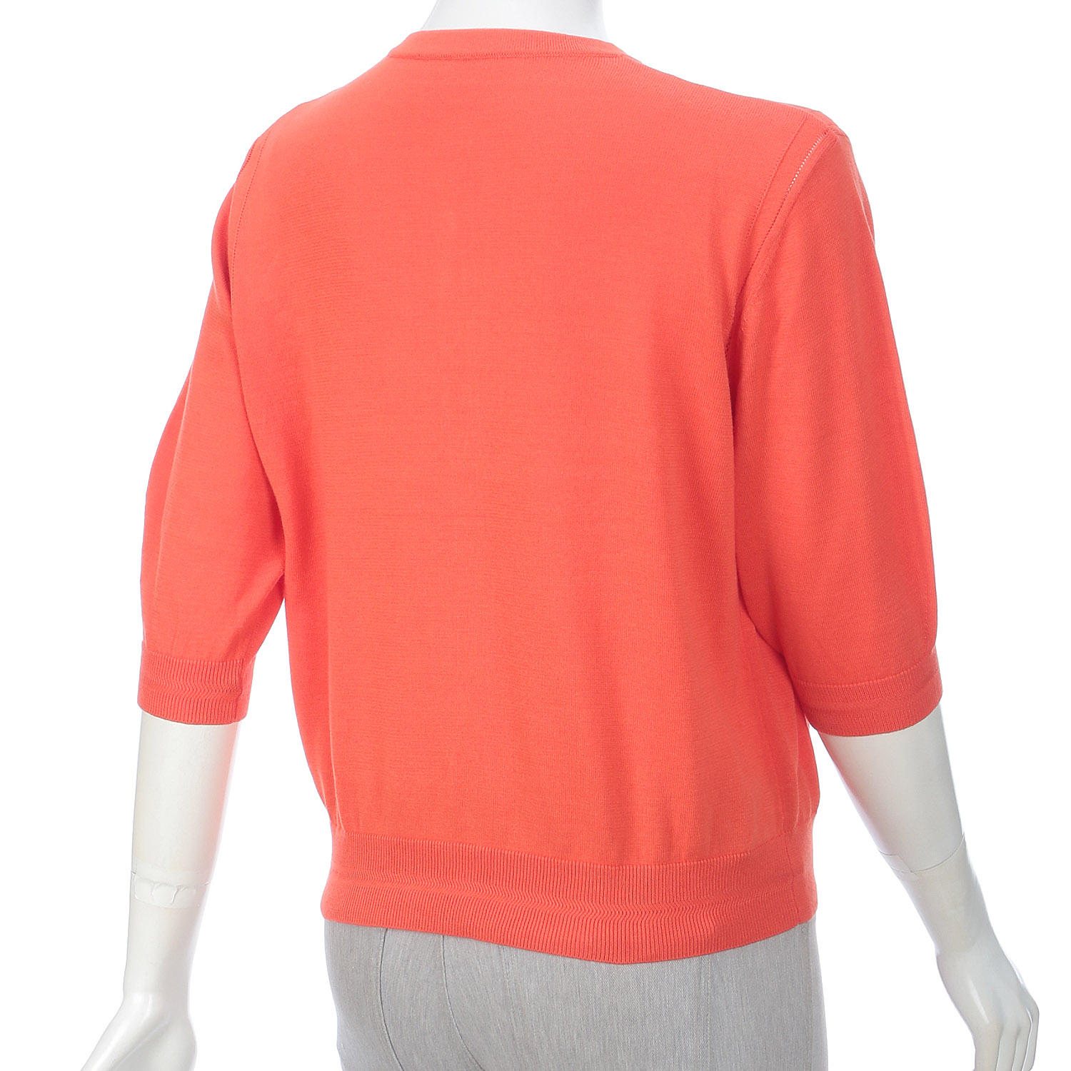 【Insta Live】スビンコットン丸首六分袖カーディガン - 画像12