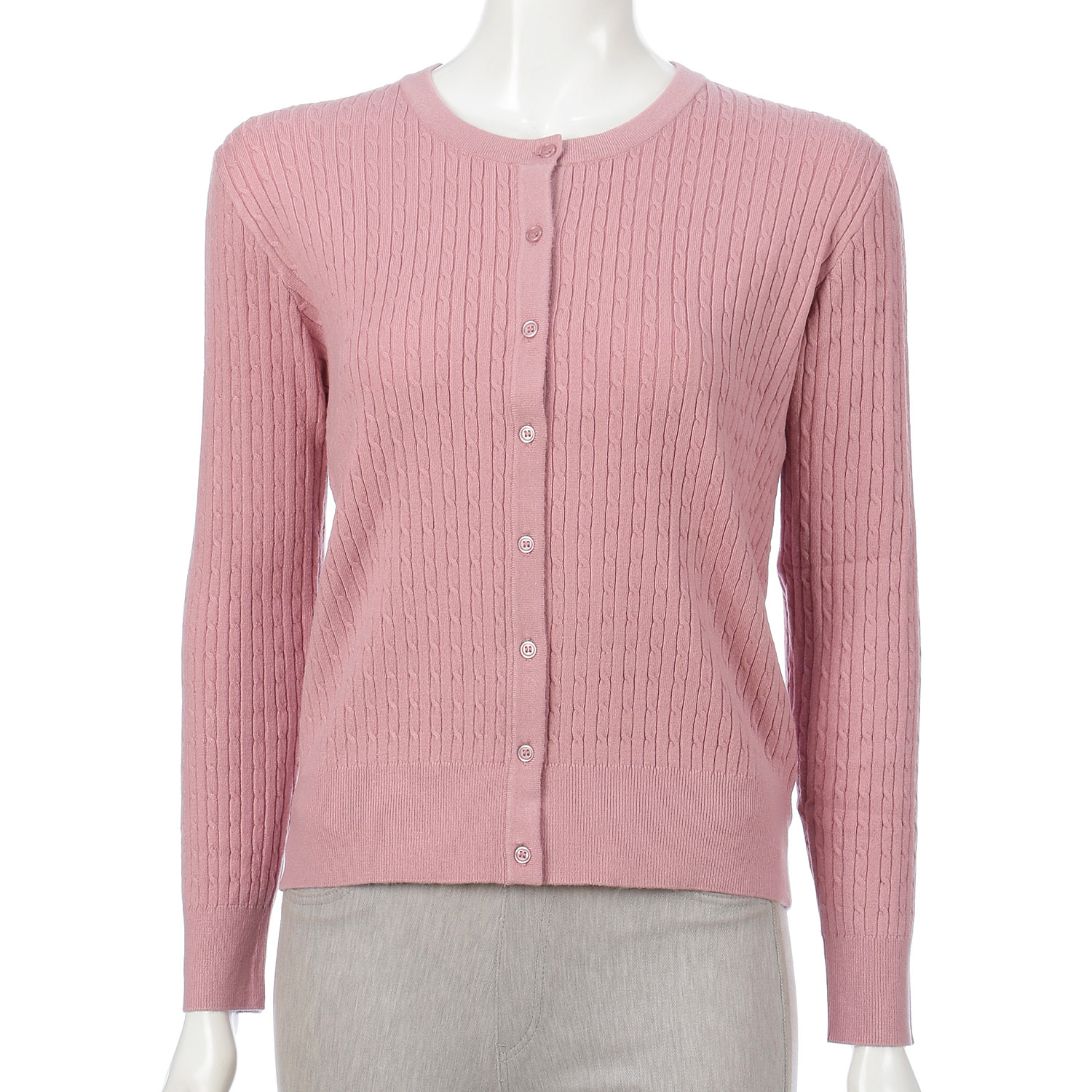 総ケーブルカーディガン - 画像4