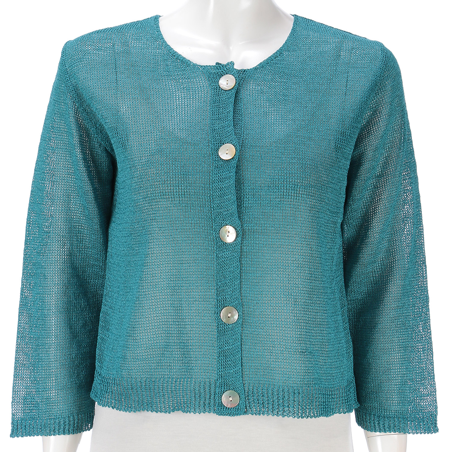 抄繊糸ショート丈カーディガン - 画像16