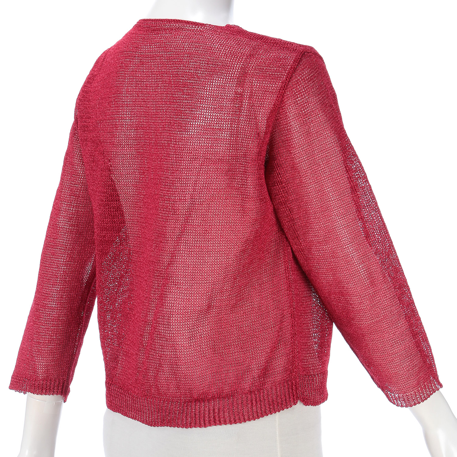 抄繊糸ショート丈カーディガン - 画像10