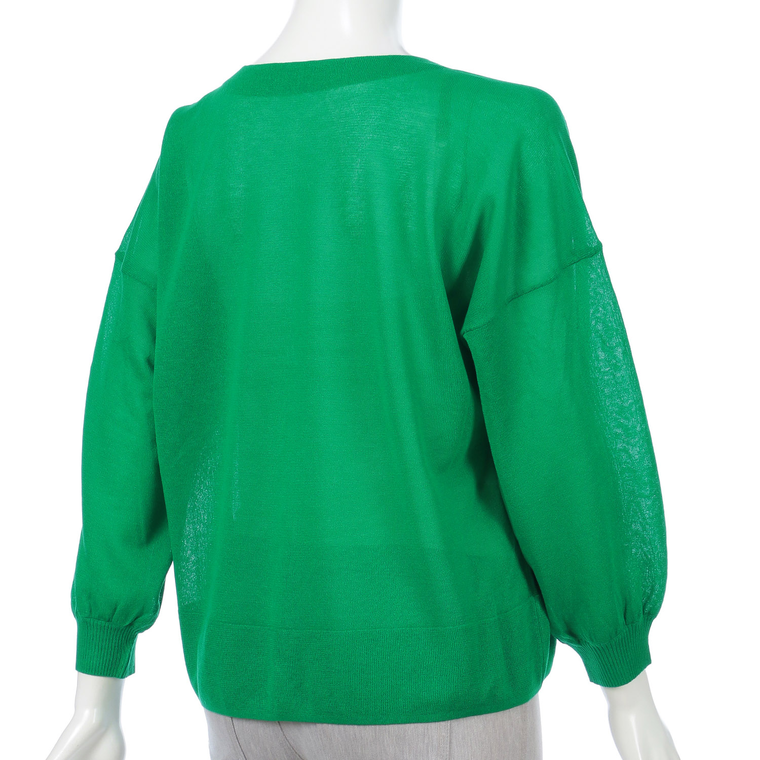 包みボタンポイントシアーカーディガン - 画像4