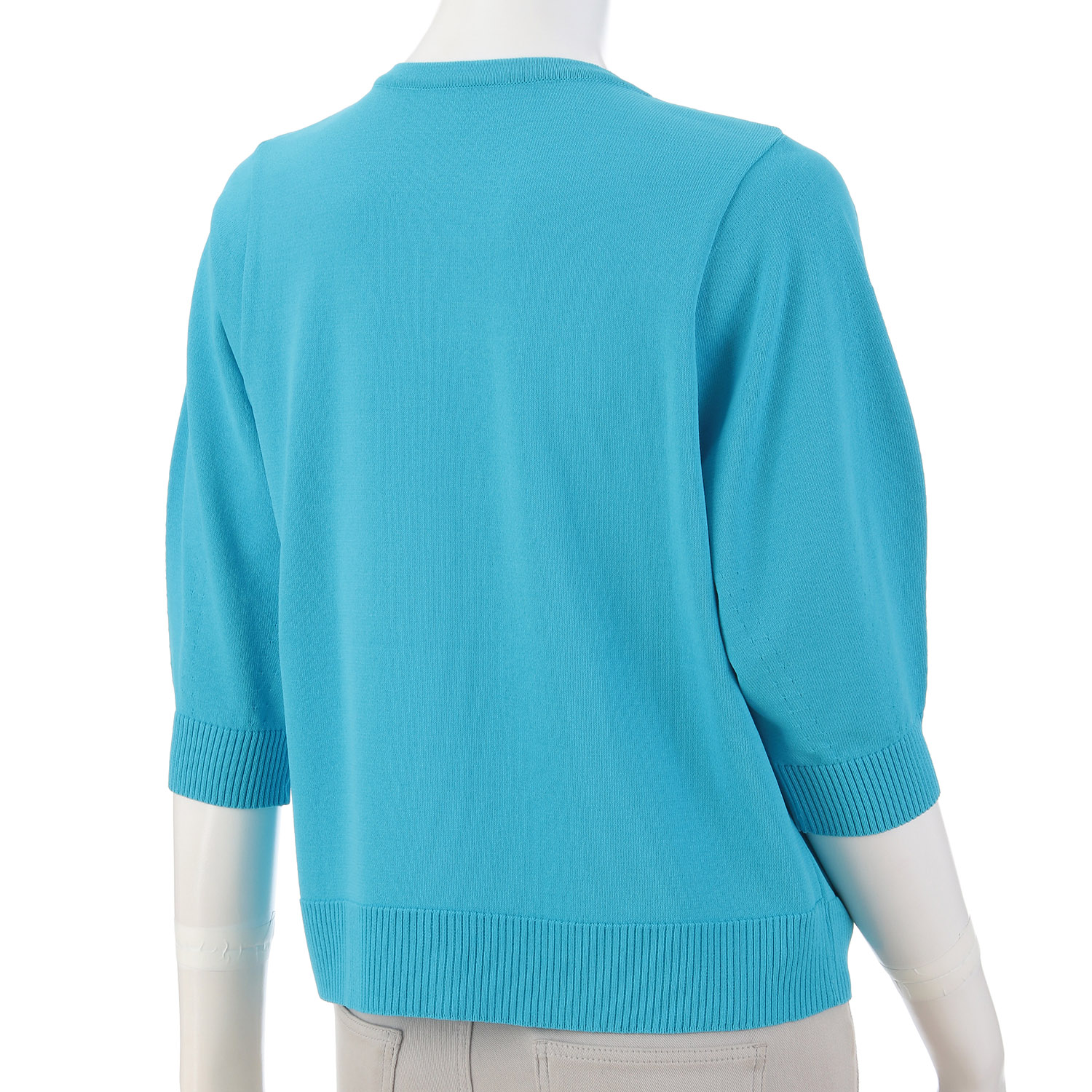 ボリューム5分袖カーディガン - 画像6