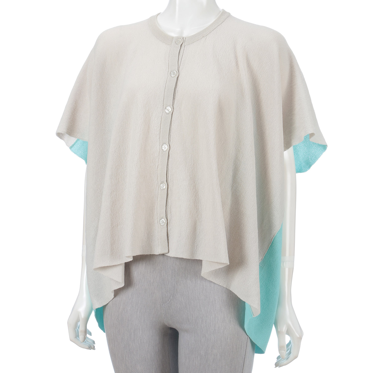 【Insta Live】2トンカラー配色カーディガン - 画像5