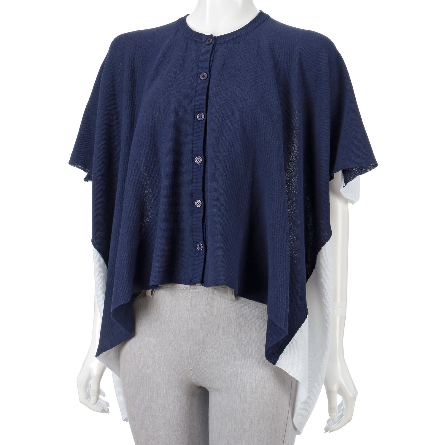 【Insta Live】2トンカラー配色カーディガン - 画像6