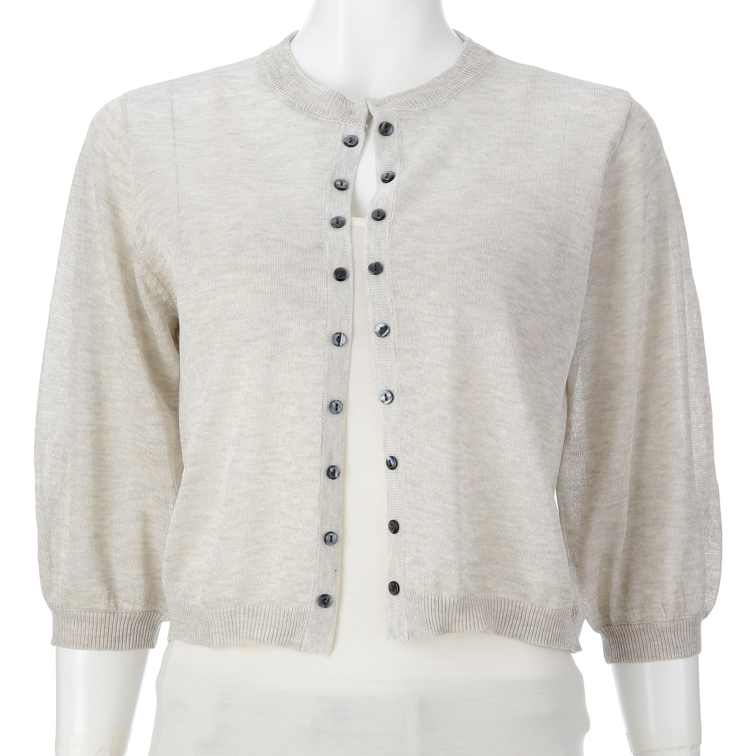 レビータ多釦カーディガン - 画像2