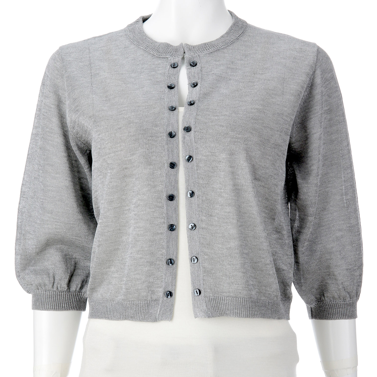 レビータ多釦カーディガン - 画像3