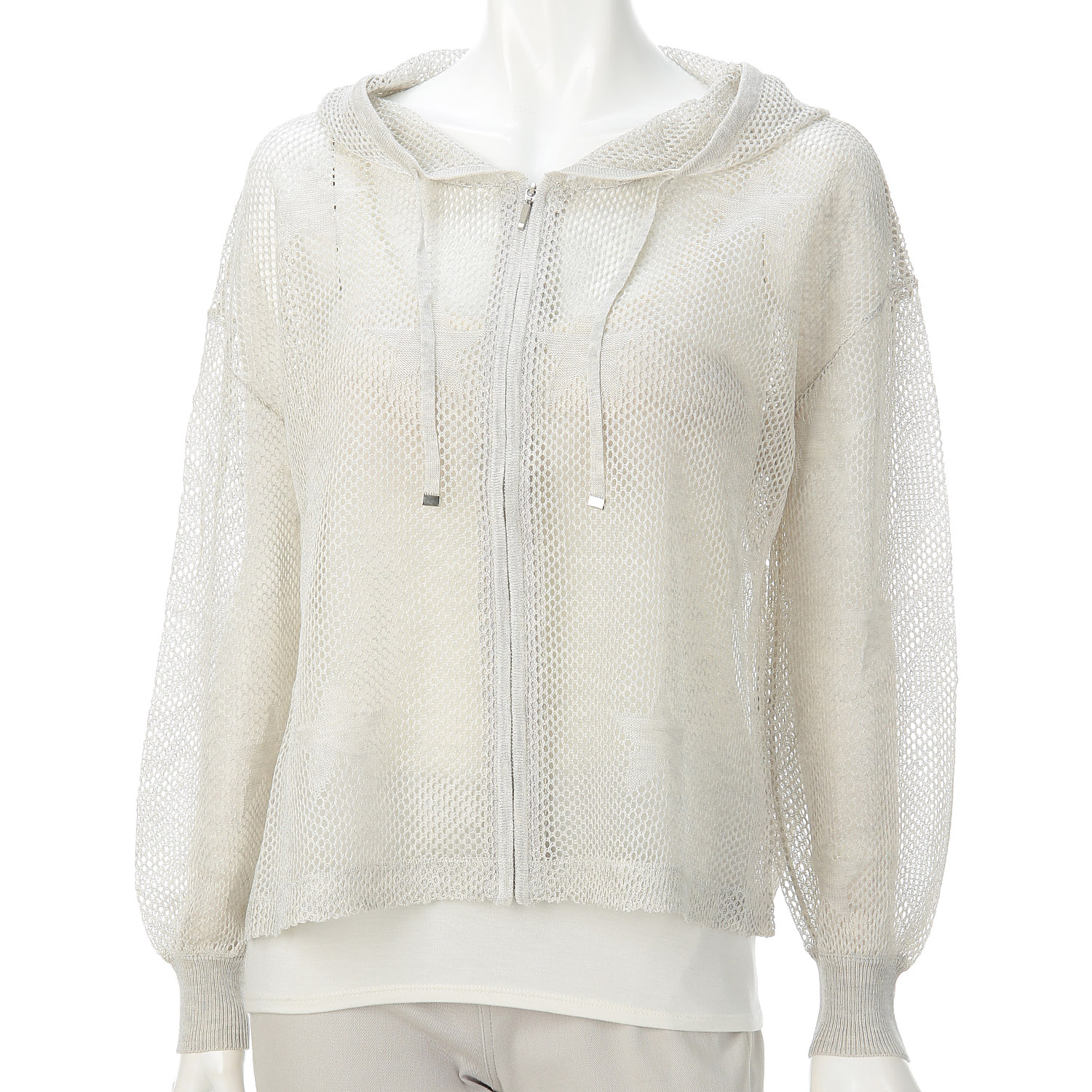 星柄メッシュフーディ - 画像3