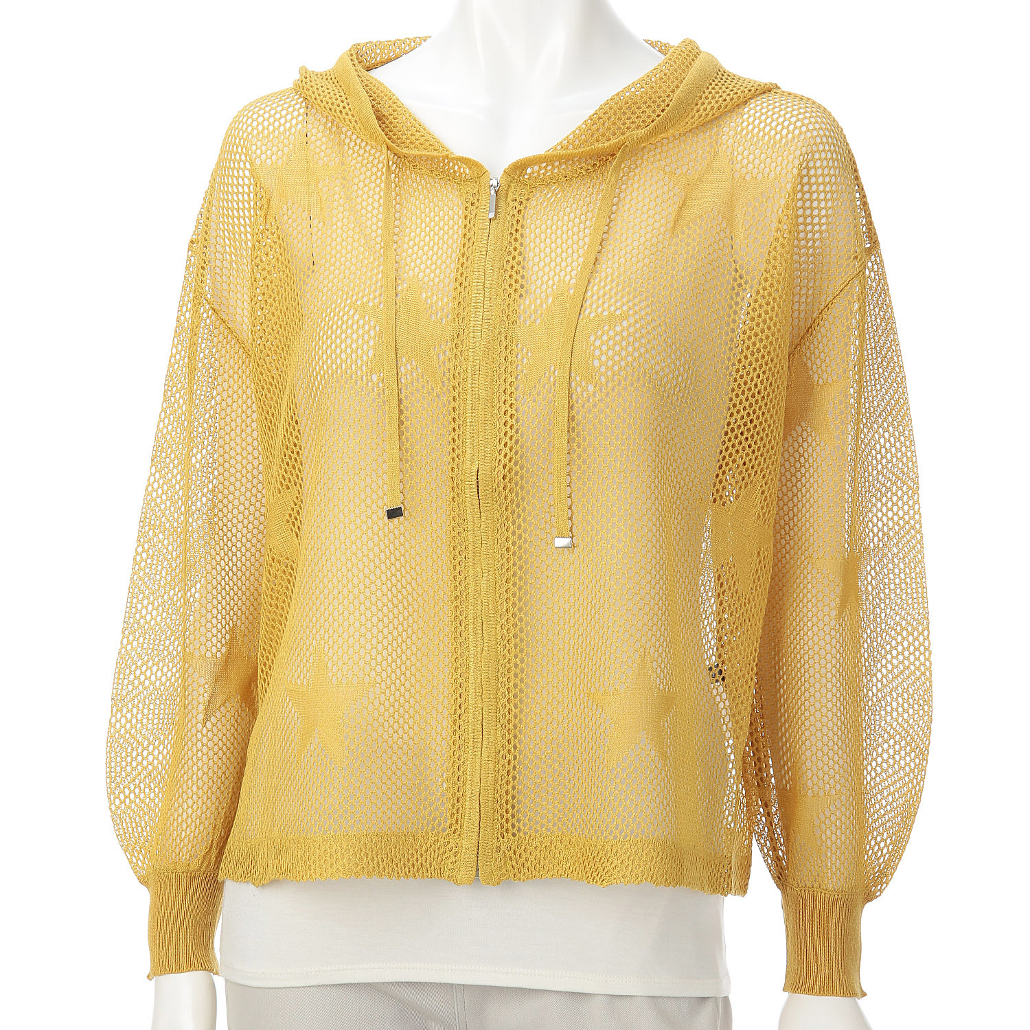 星柄メッシュフーディ - 画像8