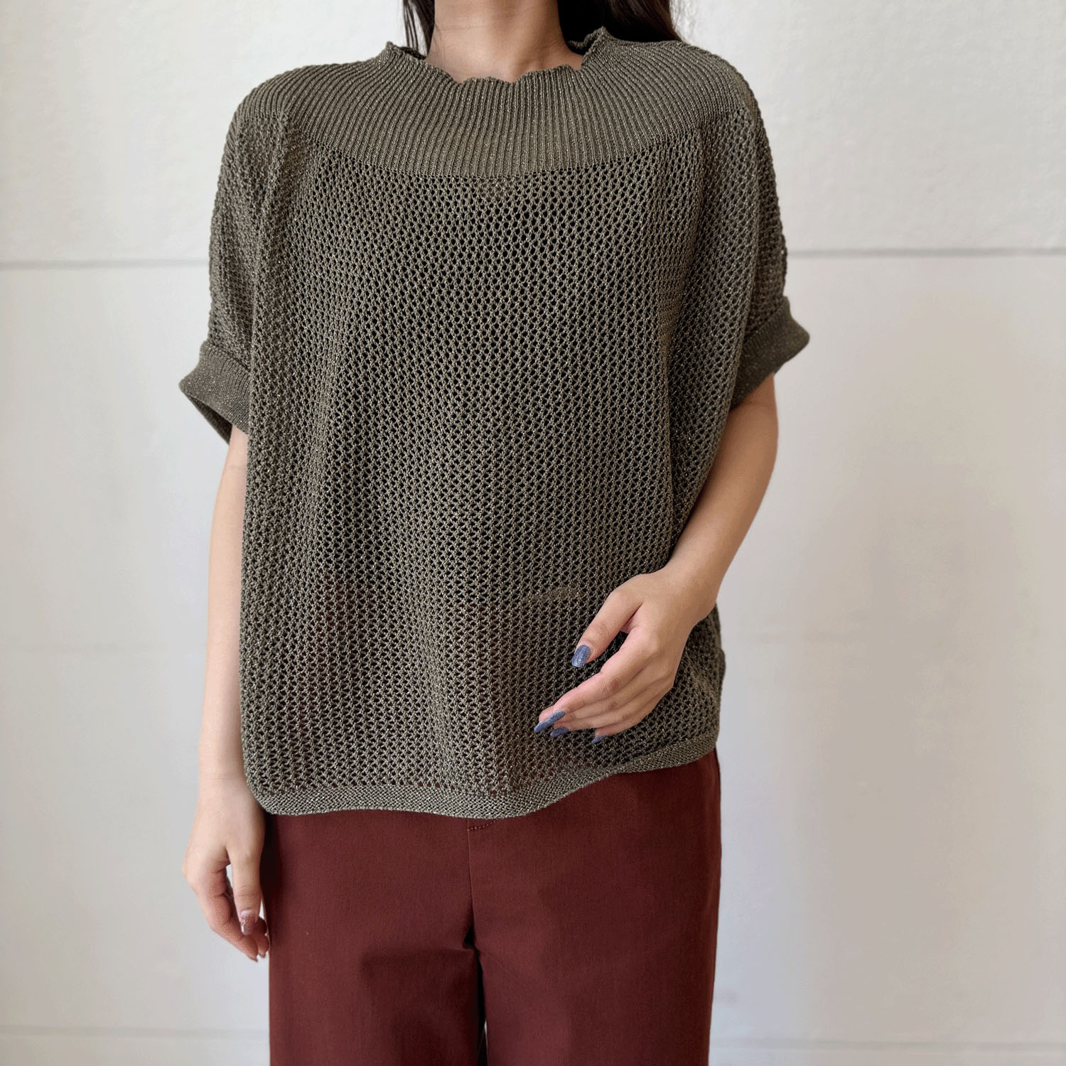 ラメメッシュドルマン - 画像3