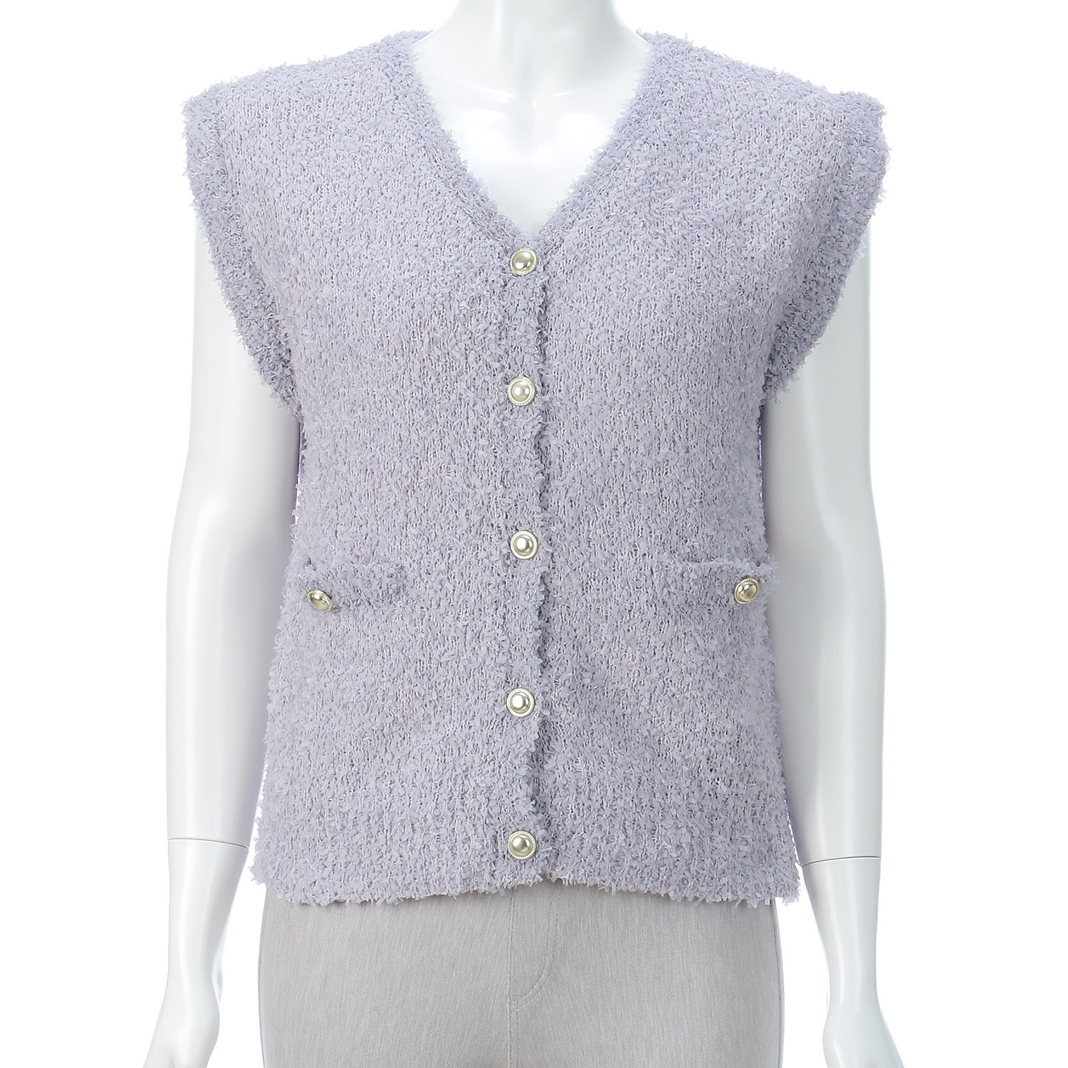 リボンヤーンベスト - 画像15