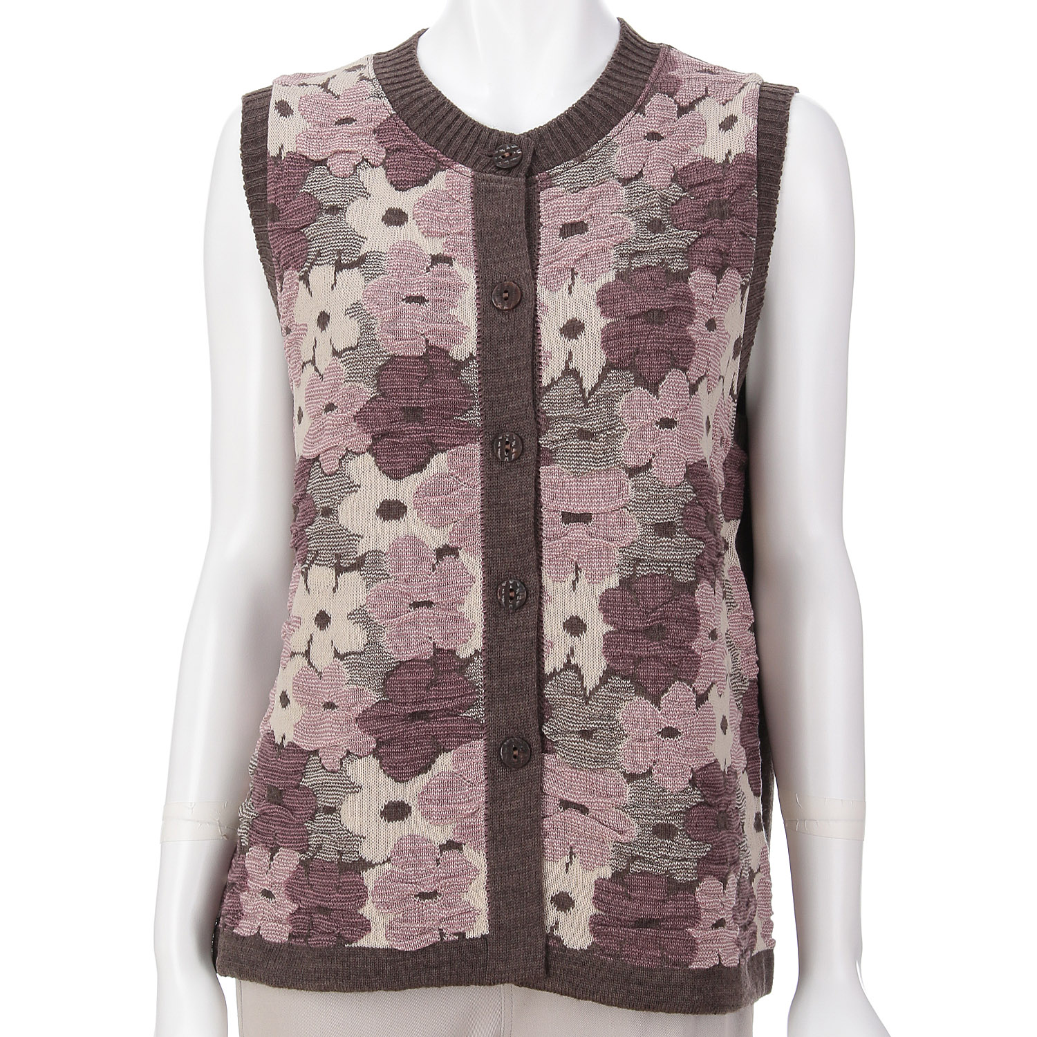 【Insta Live】花柄ジャガードベスト - 画像12