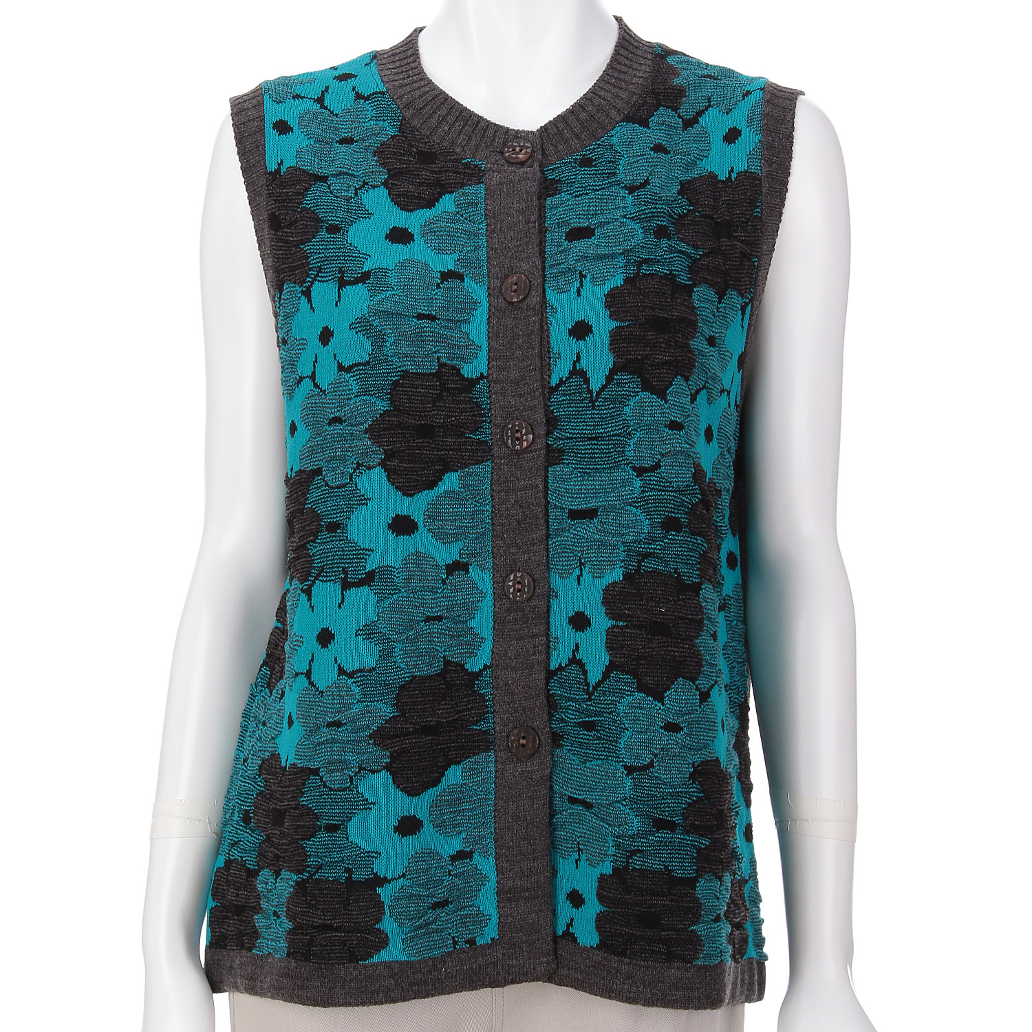 【Insta Live】花柄ジャガードベスト - 画像16