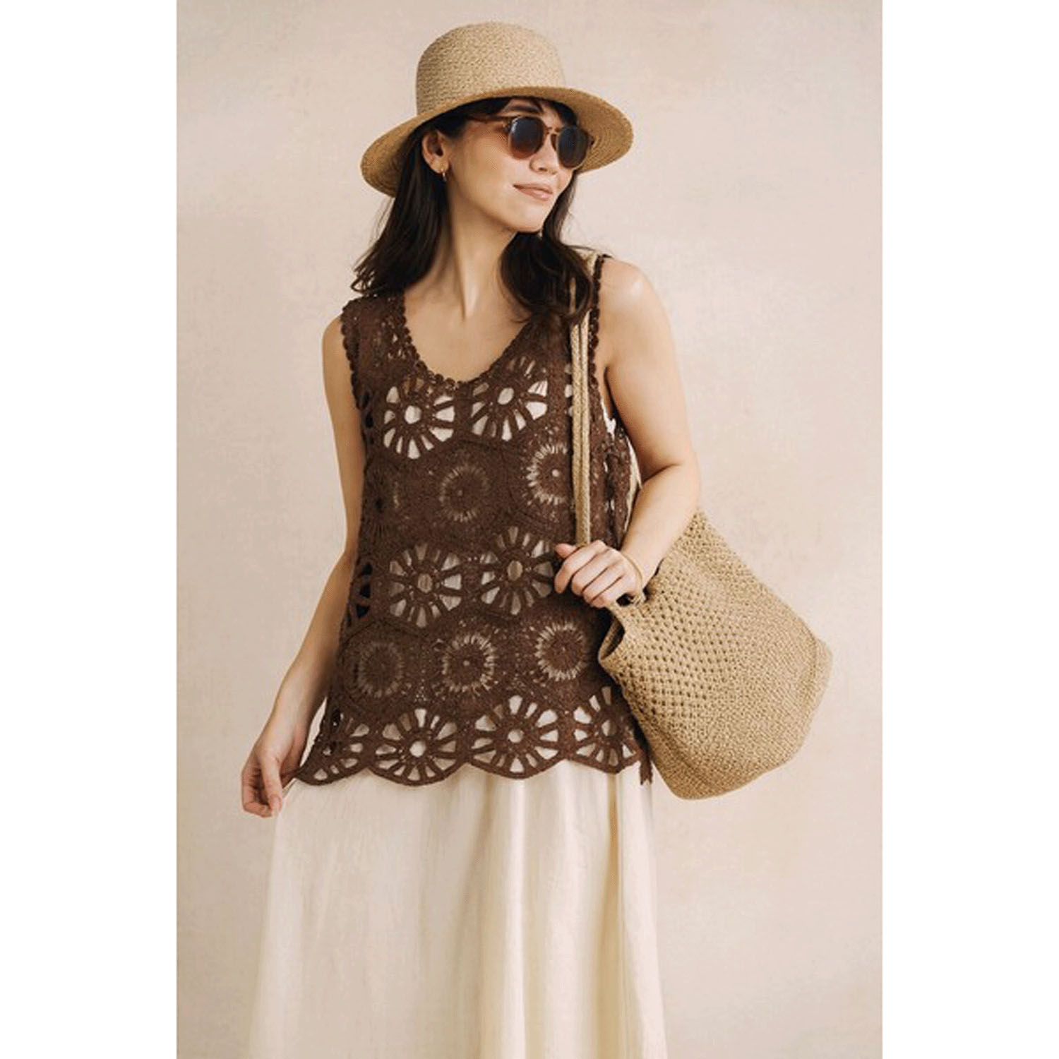 かぎ針風ビスチェ - 画像10