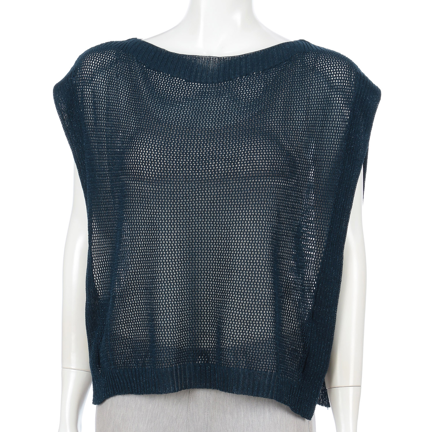 ラメメッシュベスト - 画像9