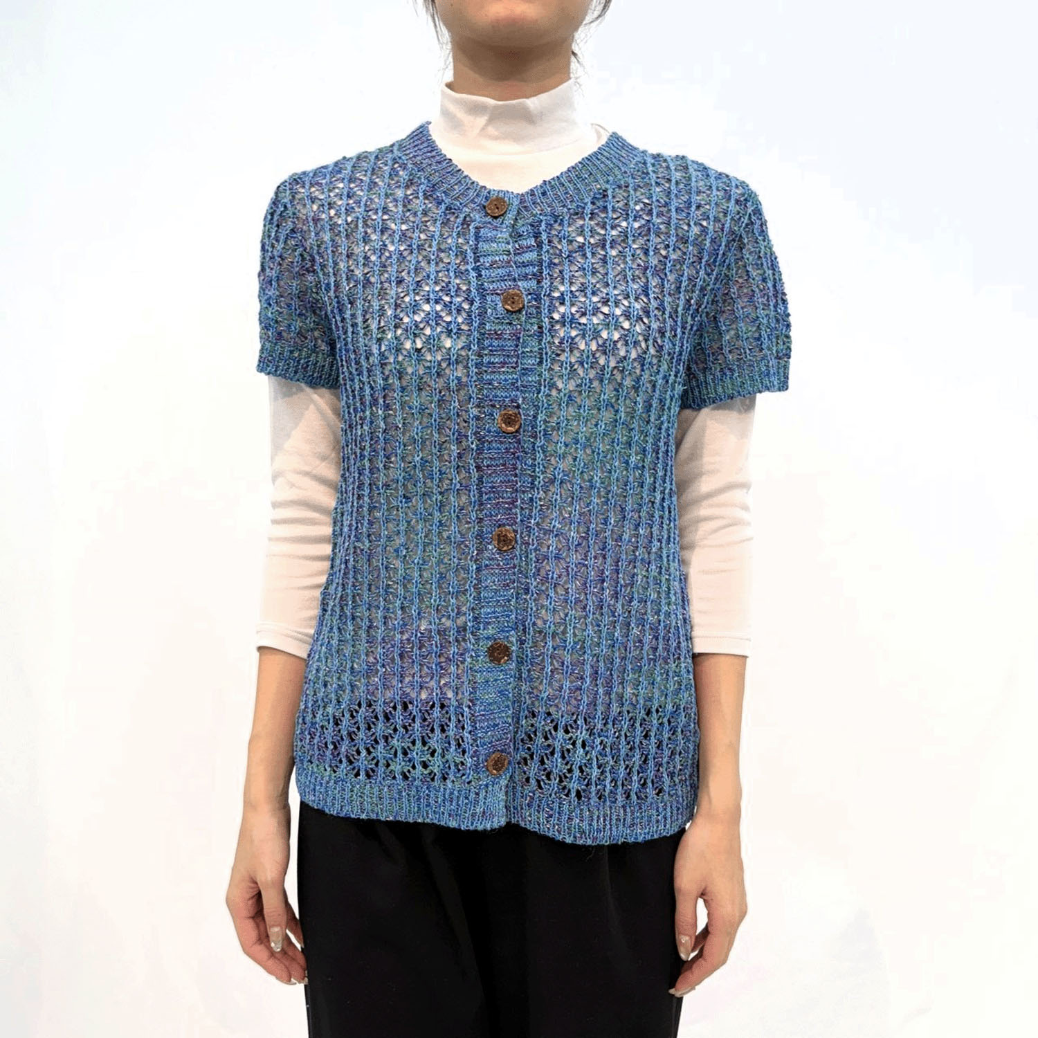 透かしキャップベスト - 画像2