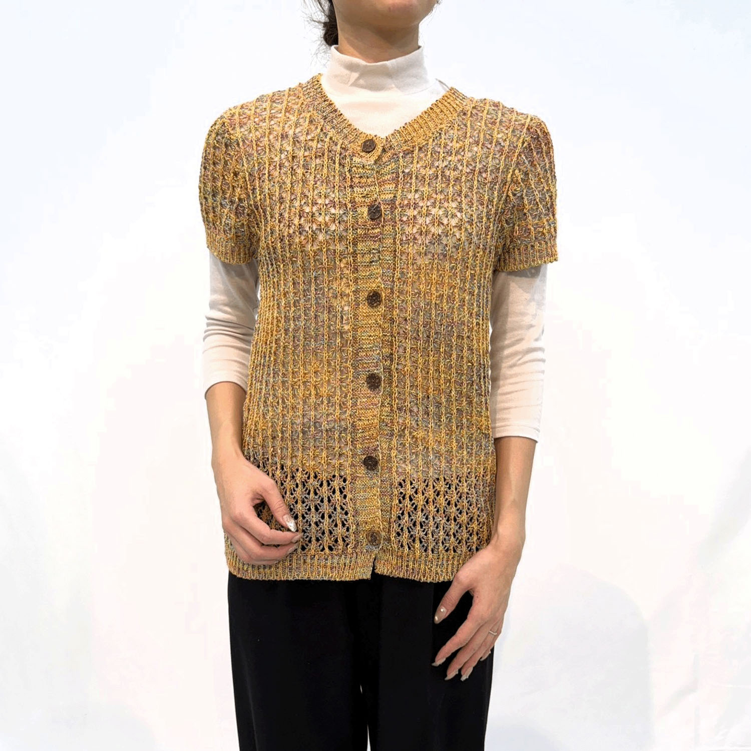 透かしキャップベスト - 画像13