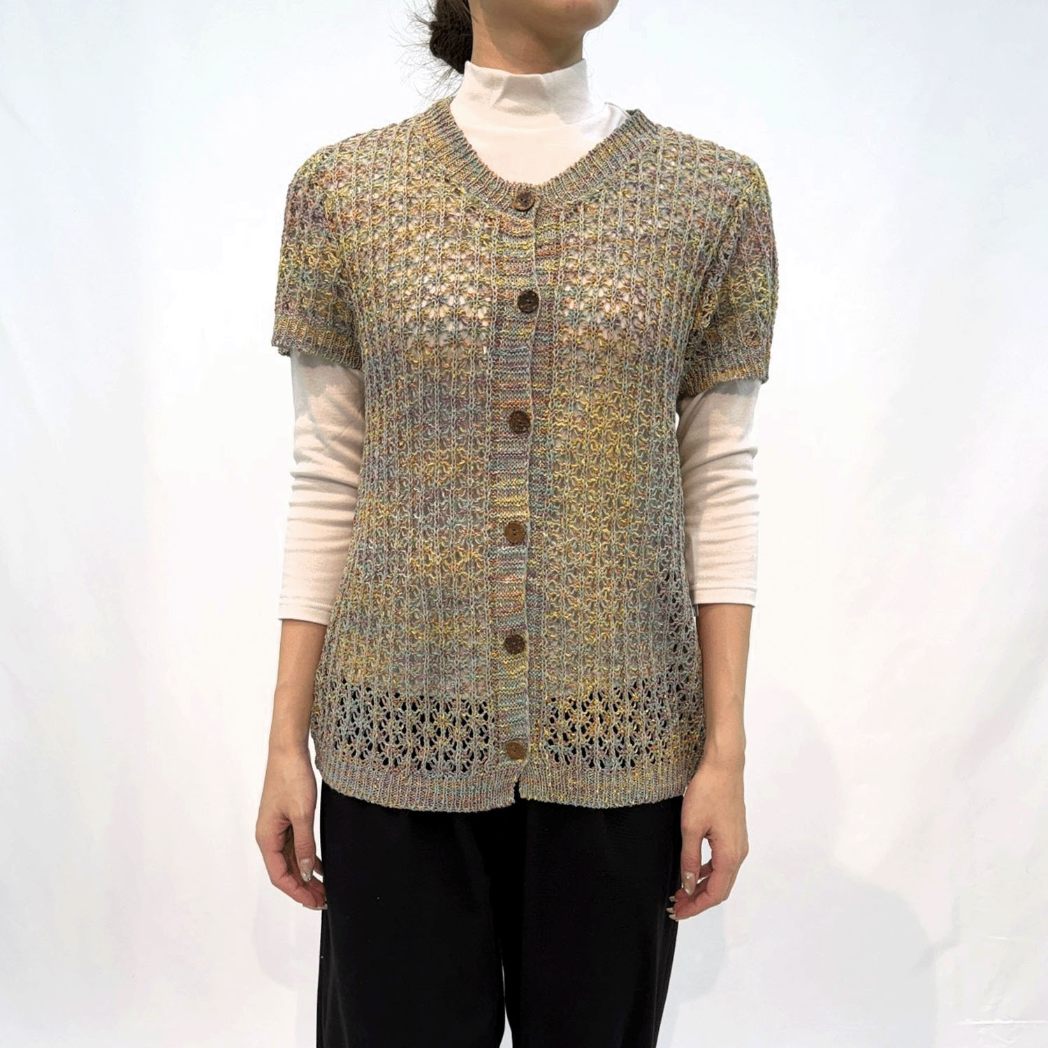 透かしキャップベスト - 画像3