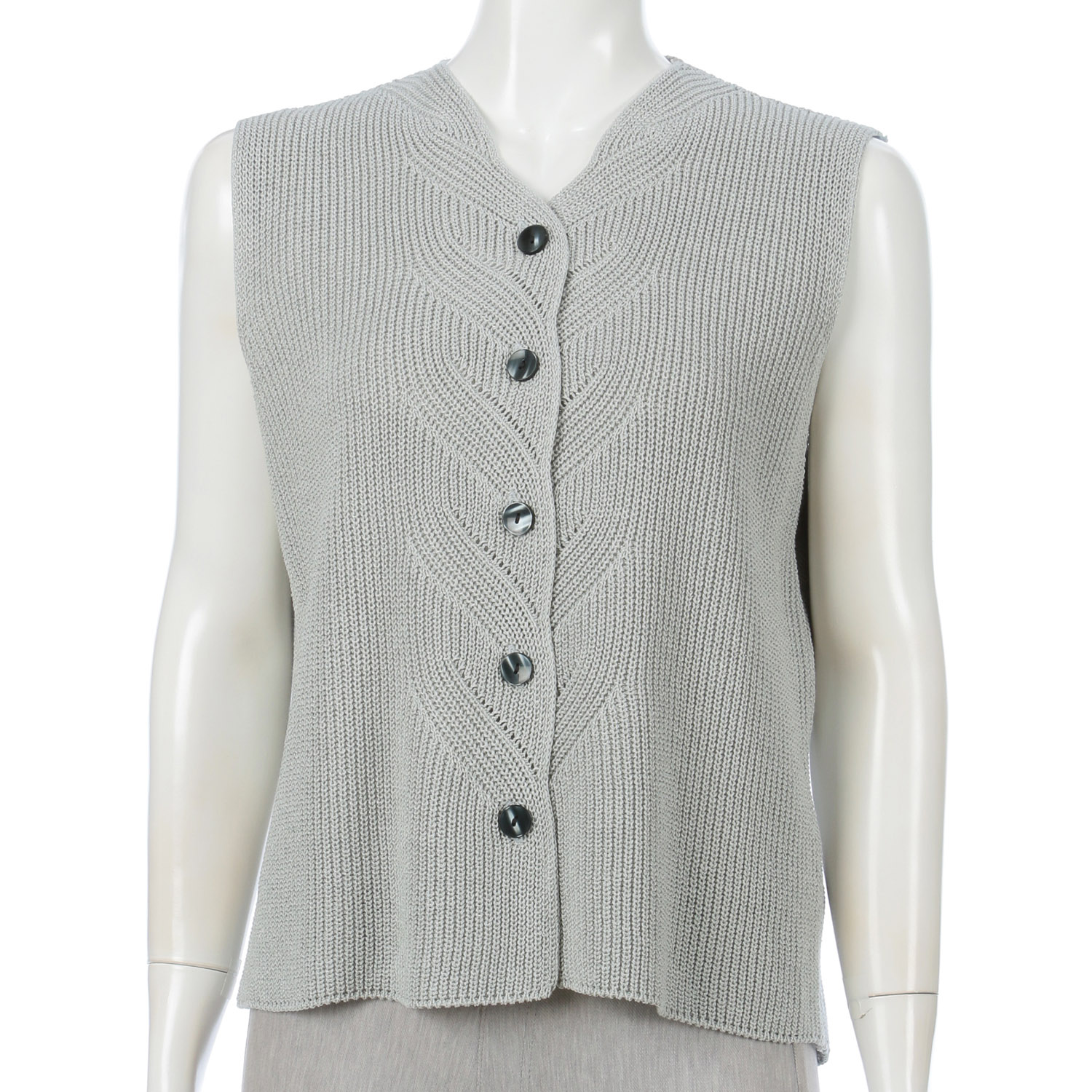 合わせ柄ベスト