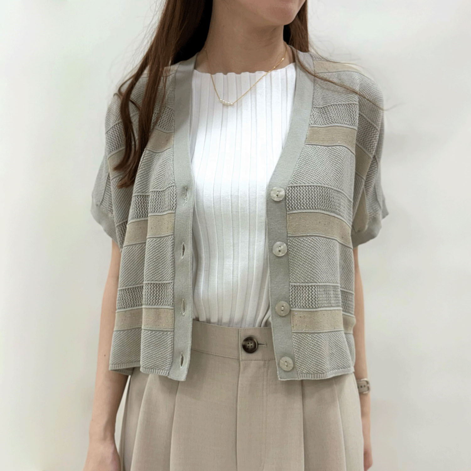 スパンコール使いベスト - 画像1