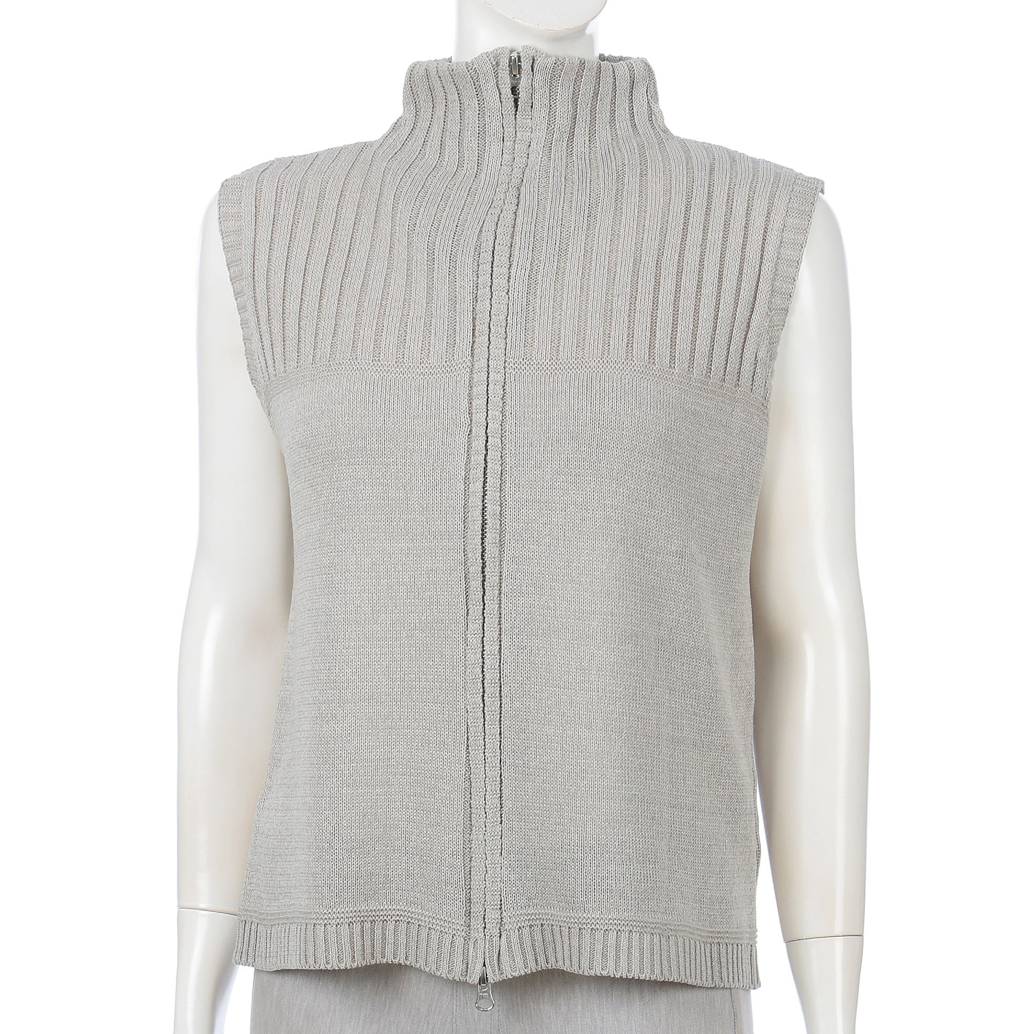 ジップ付きベスト - 画像2