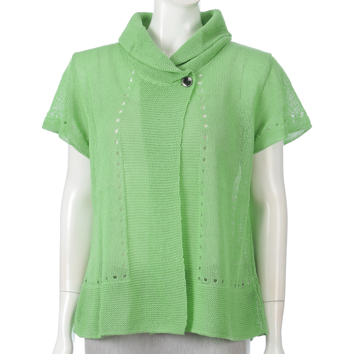 和紙ポリへちま衿キャップベスト - 画像4